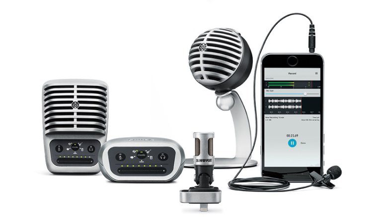 Shure präsentiert 21 Audio-Produkte für Smartphone und Co