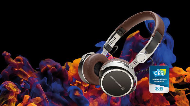 Beyerdynamic Aventho wireless mit CES 2018 Innovation Award Logo