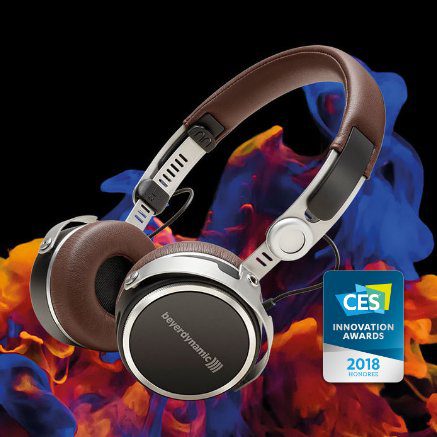 Beyerdynamic Aventho wireless mit CES 2018 Innovation Award Logo