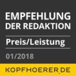 kopfhoererd.de Empfehlung der Redaktion 01 2018
