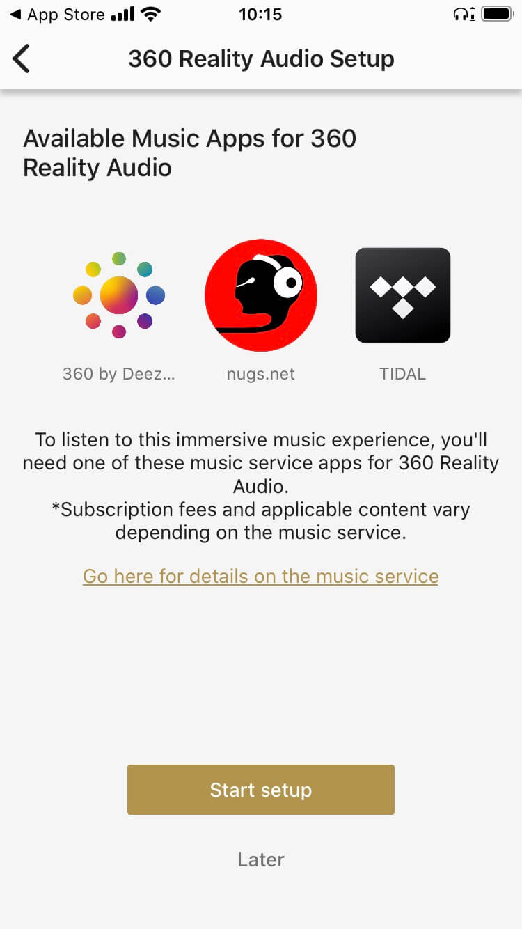 Sony Headphones Connect