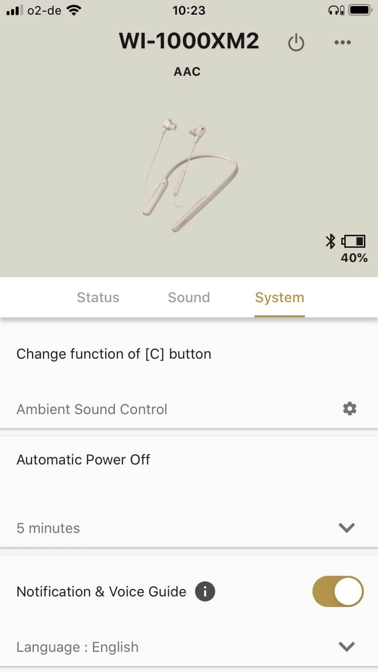 Sony Headphones Connect