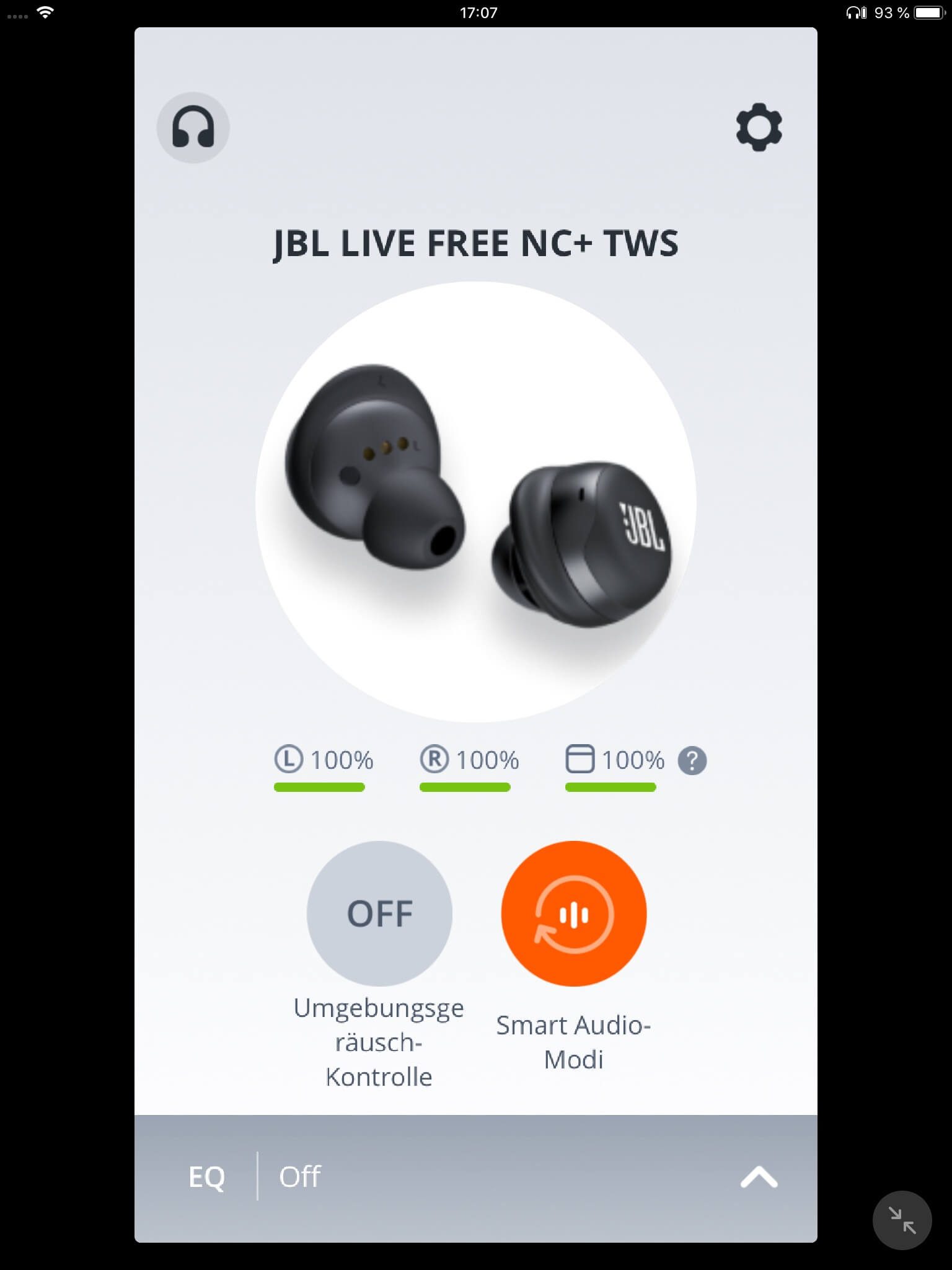 Hauptseite_JBL App