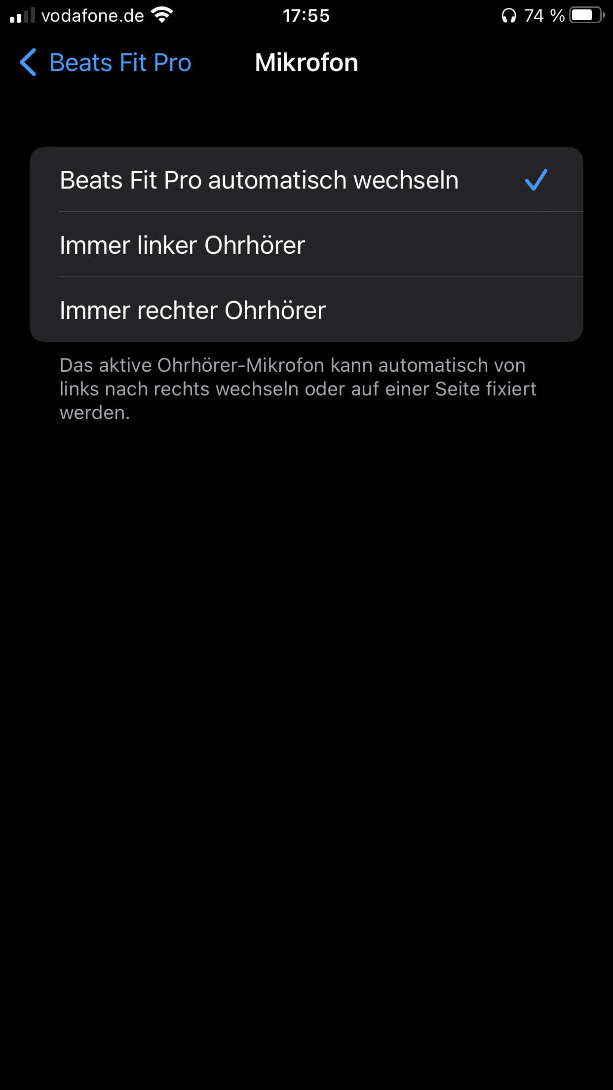 Beats Fit Pro iOS 7