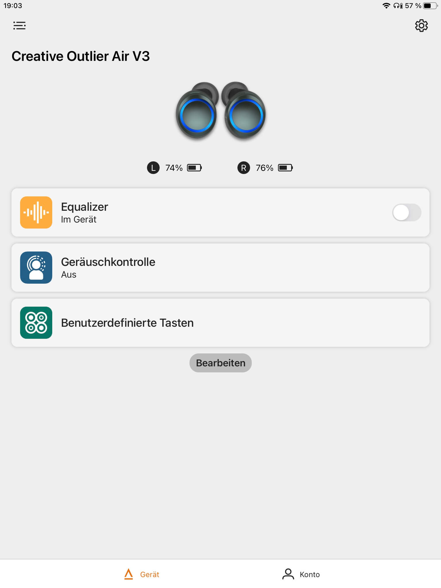 Hauptseite_Creative App