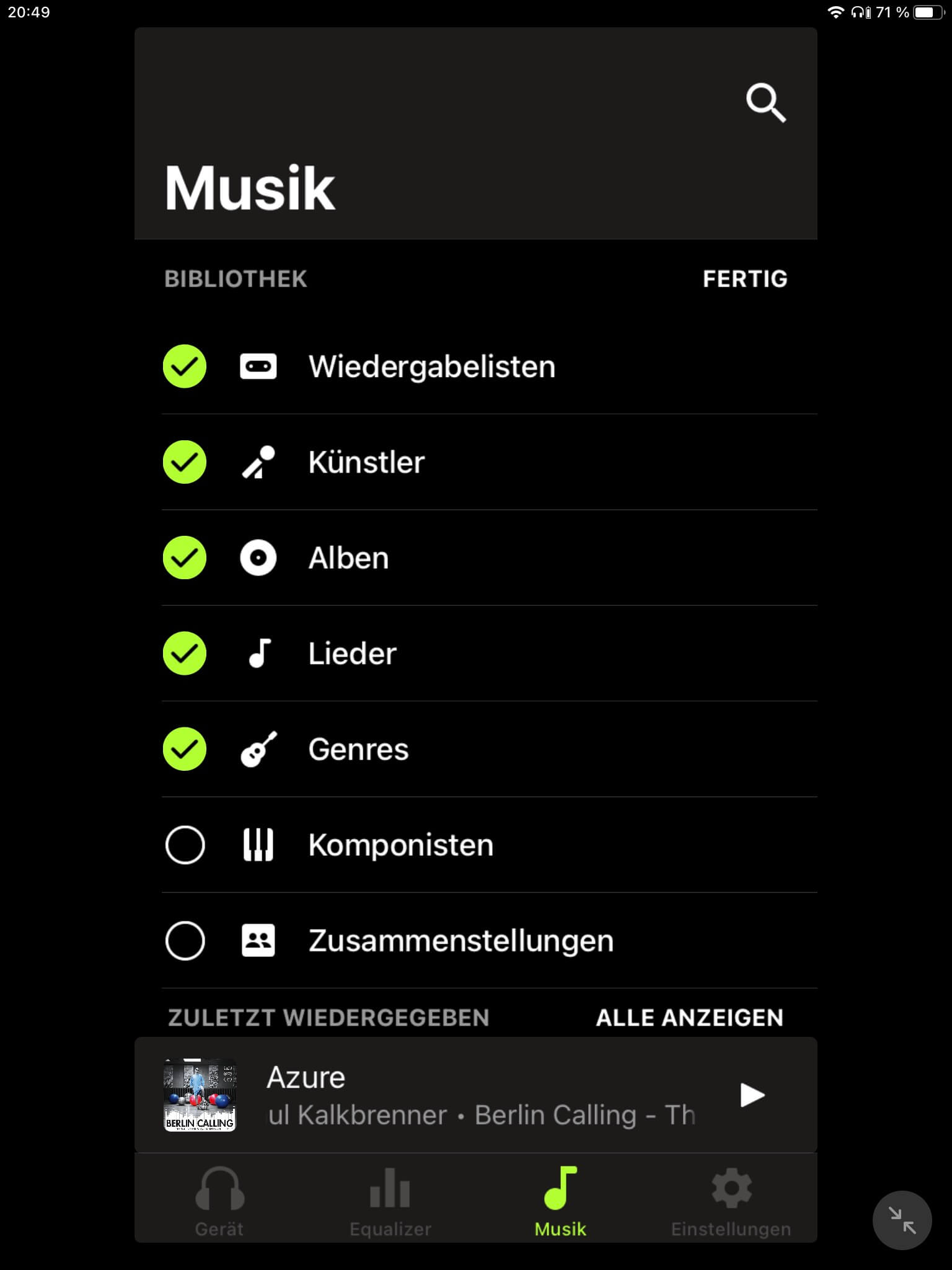 Player II_Shure Plus Play App