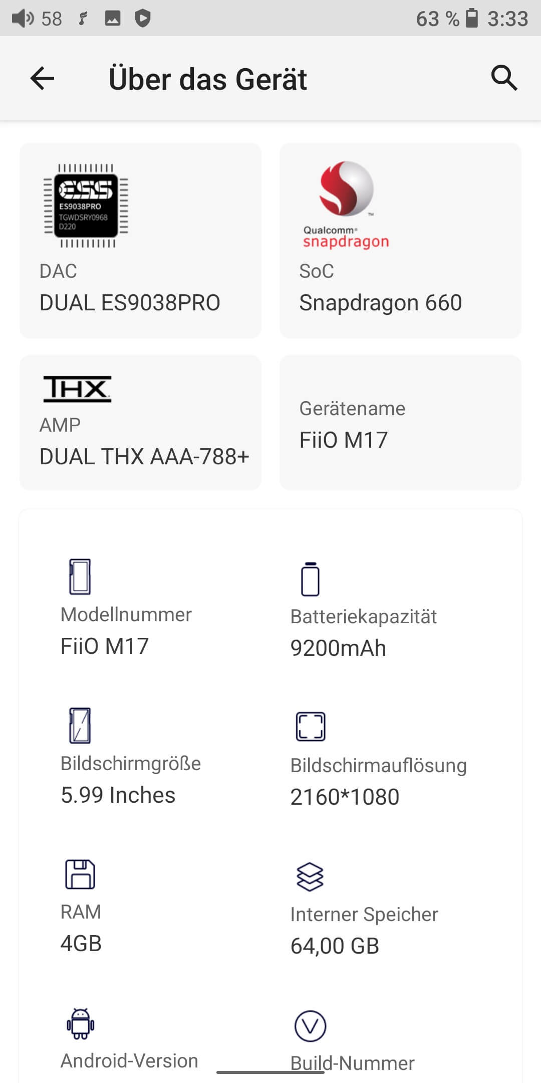 Fiio M17 - Screenshots 3