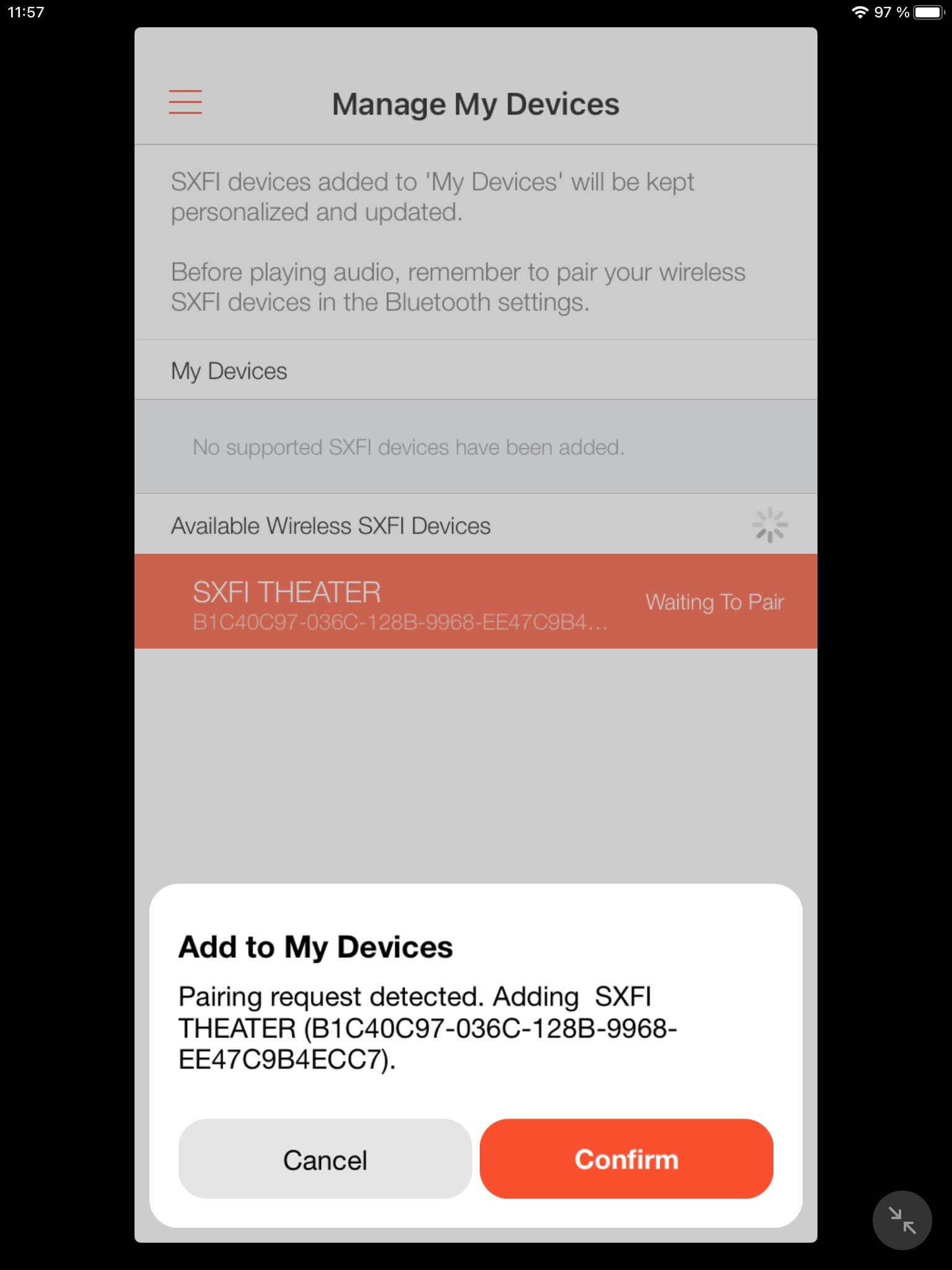 Geraete II_SXFI App