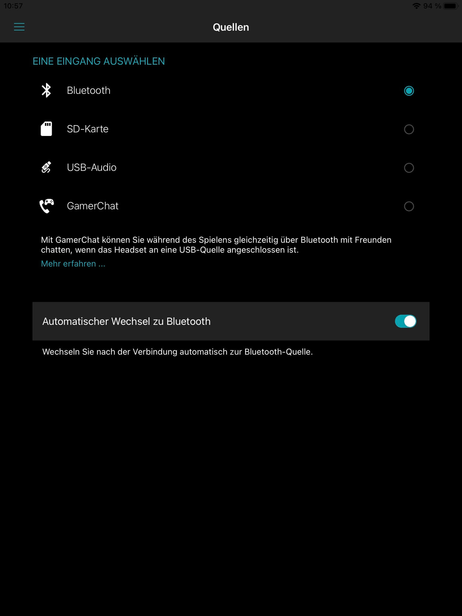 Quellen_SXFI Air Control App