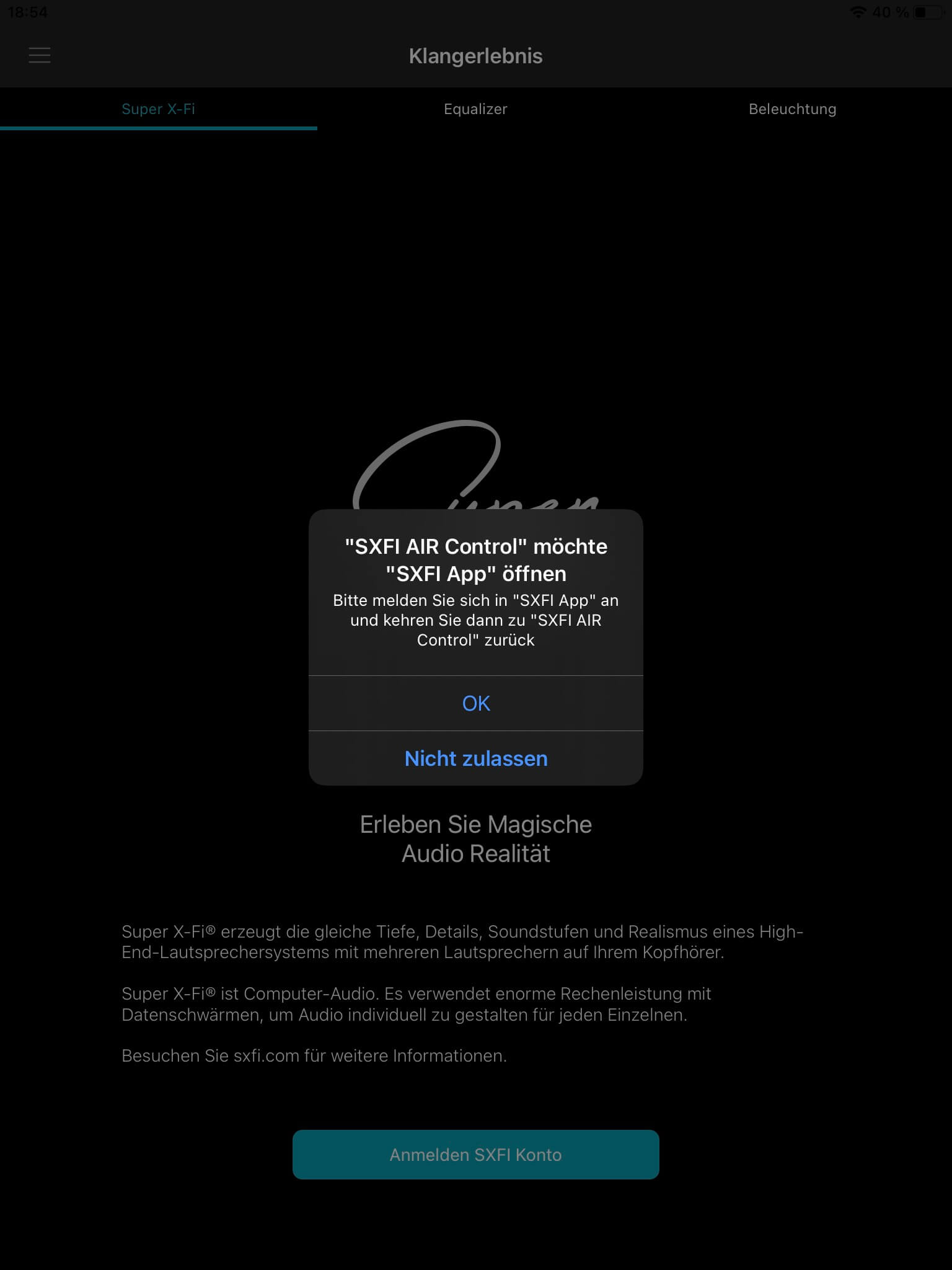 SXFI_SXFI Air Control App