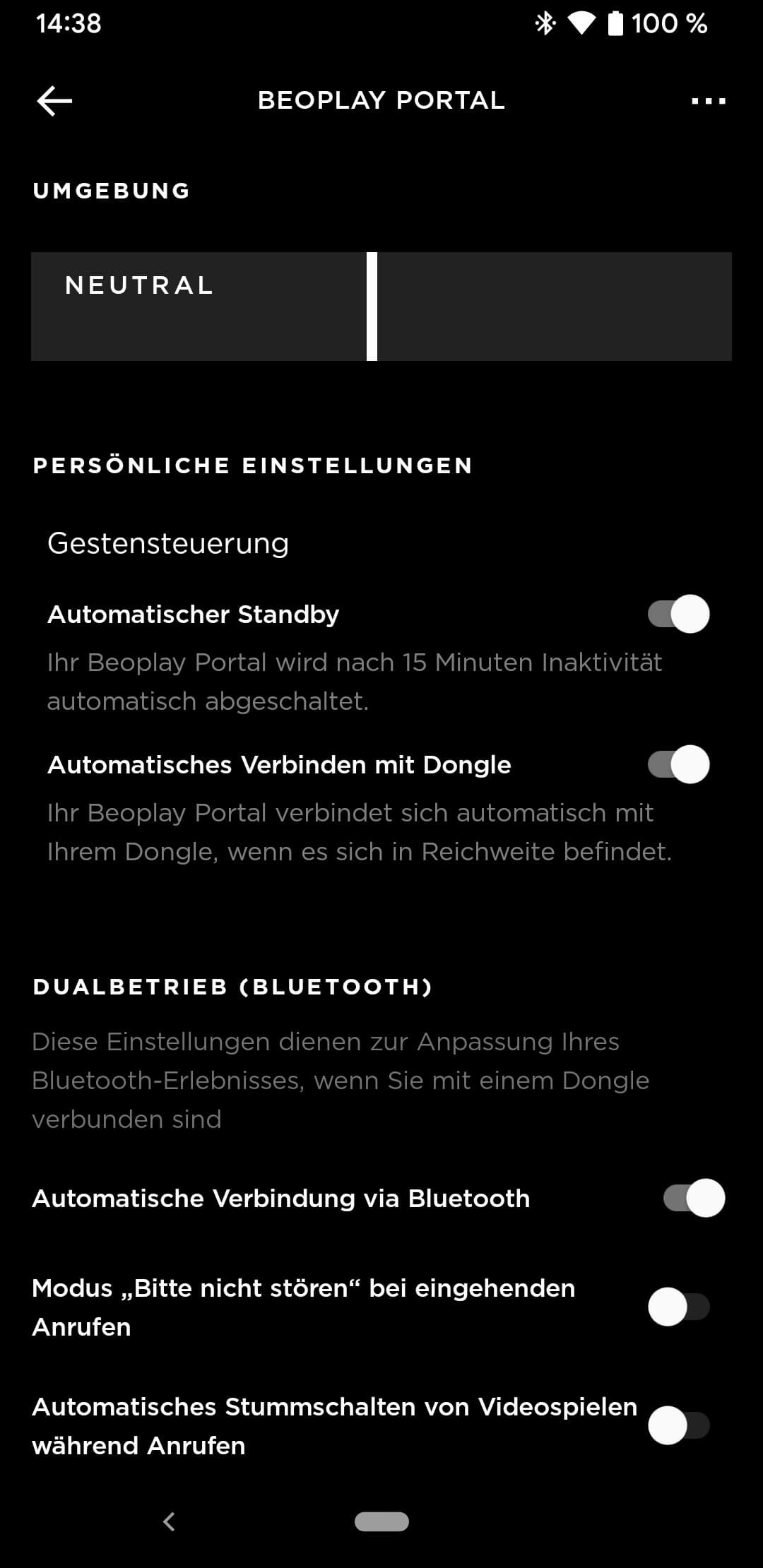 Bang & Olufsen App 3