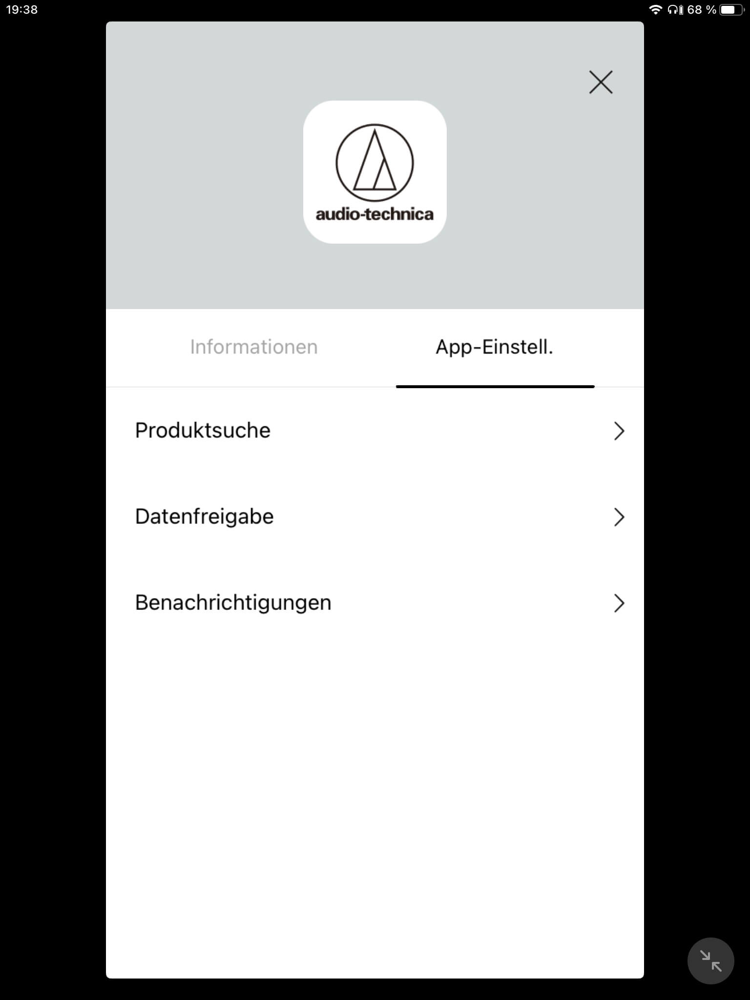 App-Einstellungen