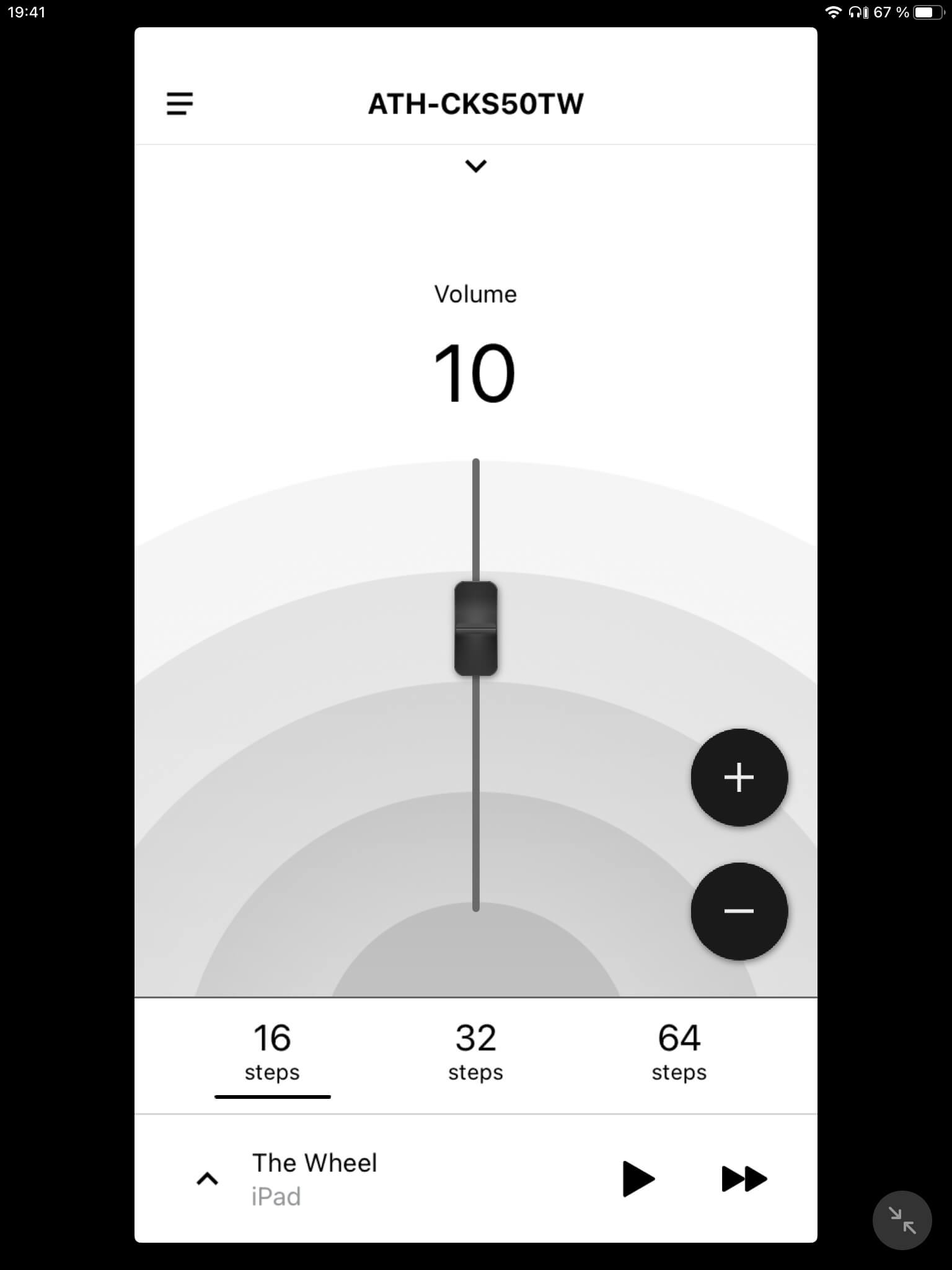 Lautstärkeregelung_Connect App