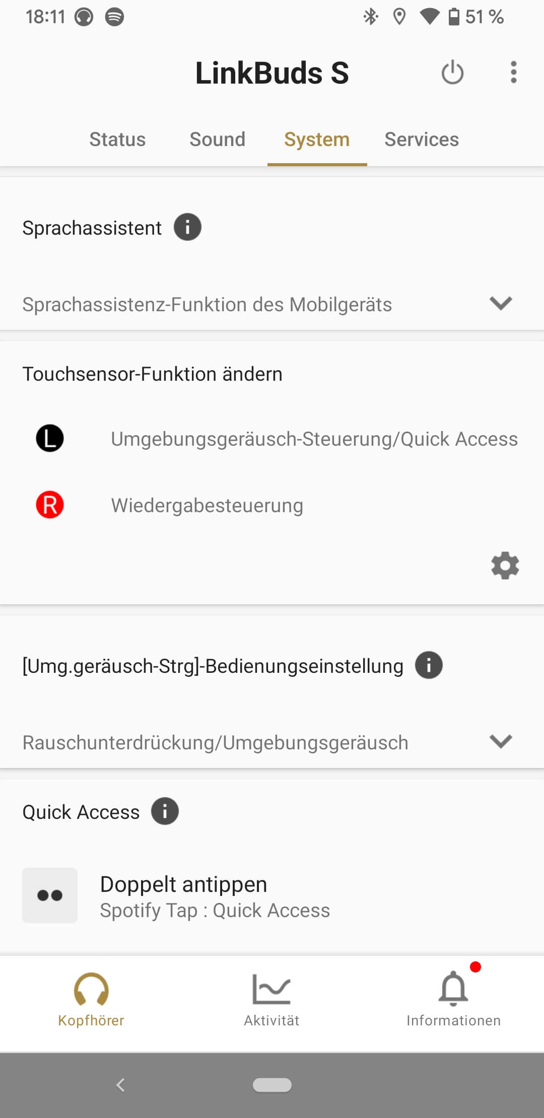 Sony Headphones Connect 6