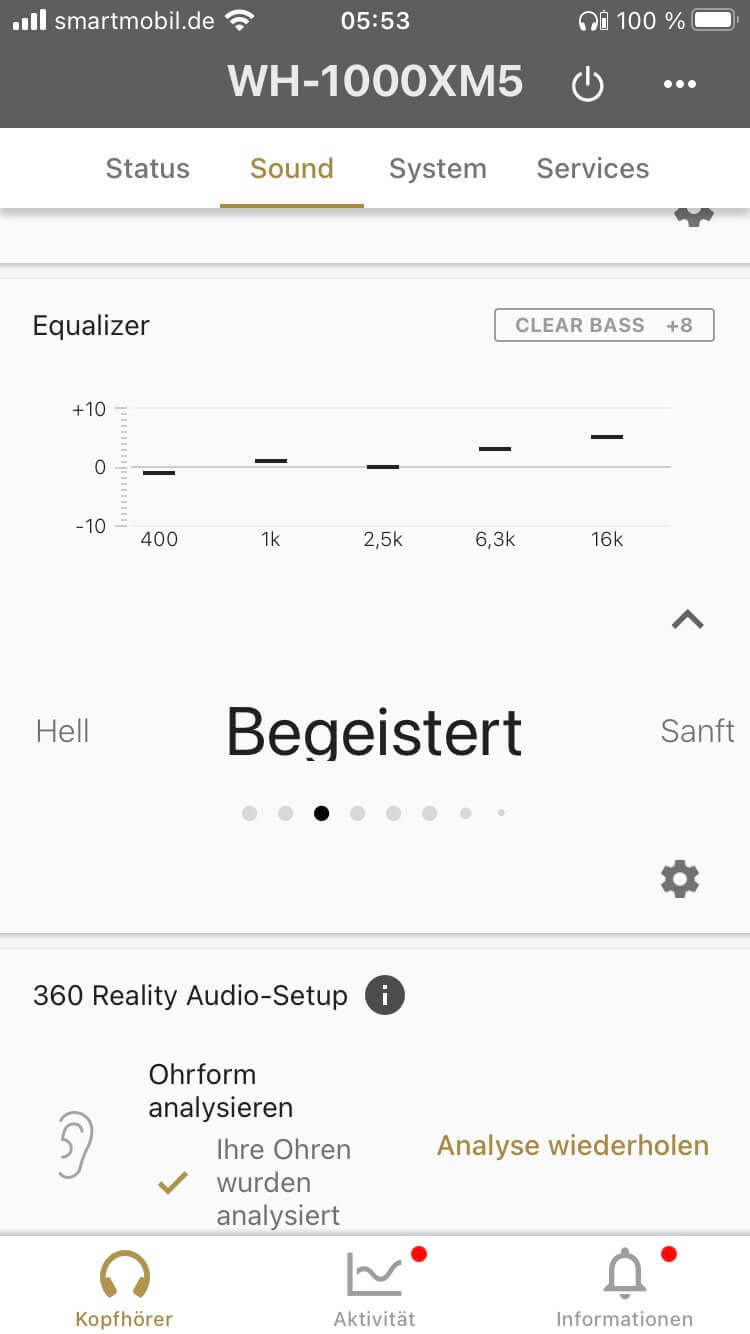 Sony WH-100XM5 Headphones Connect 3