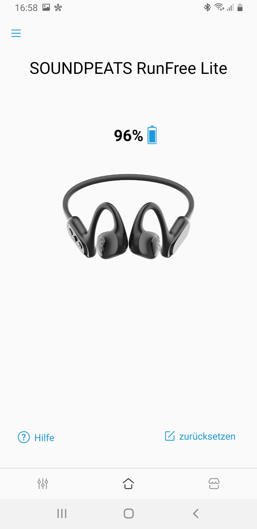 SoundPEATS RunFree Lite App 1