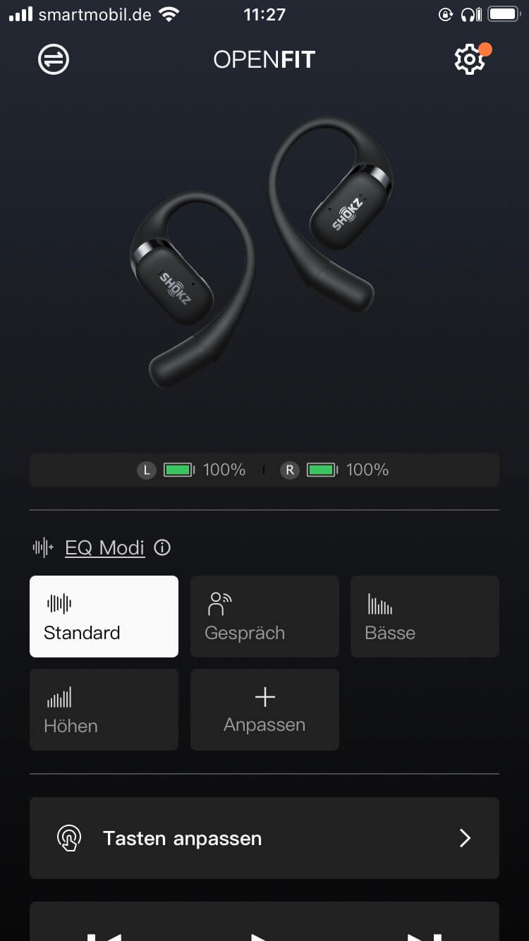 Shokz OpenFit App 3