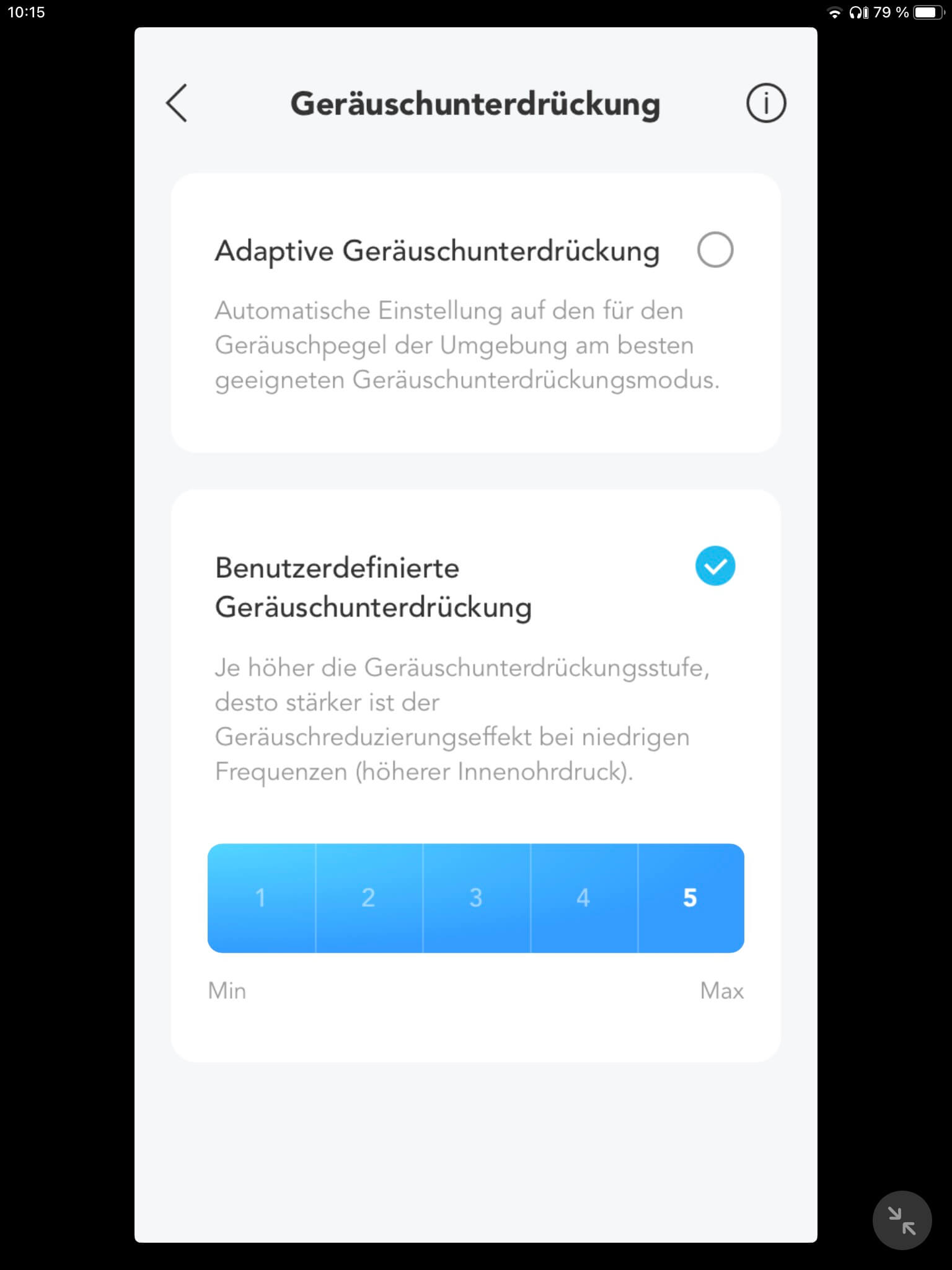 ANC-Einstellungen_Soundcore App
