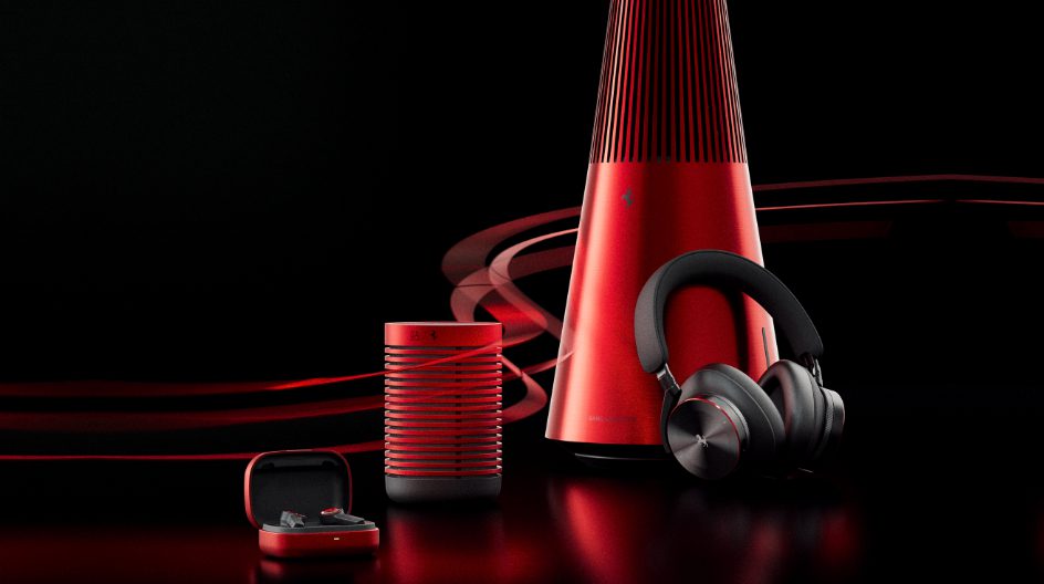 Bang & Olufsen und Ferrari stellen Kollektion vor