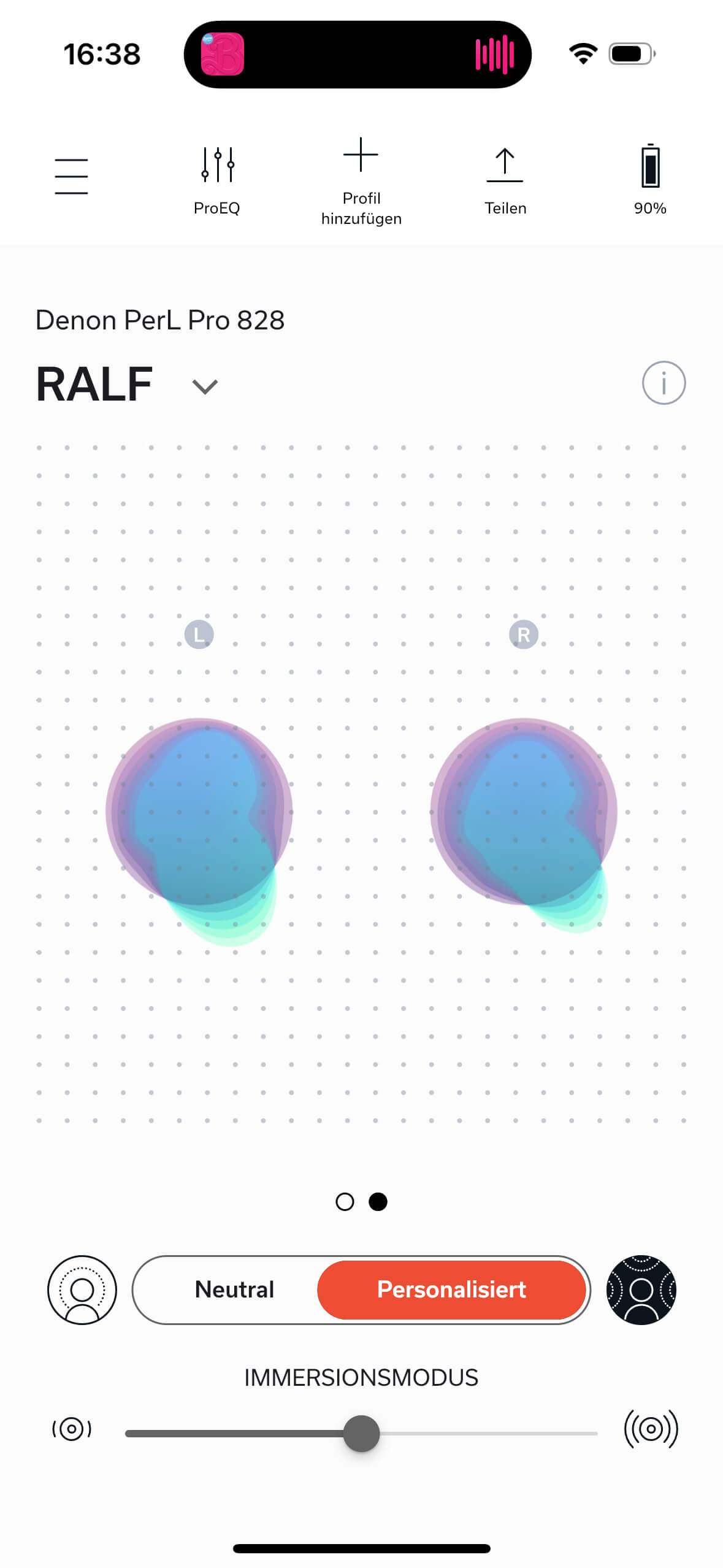 Denon PerL Pro App 2