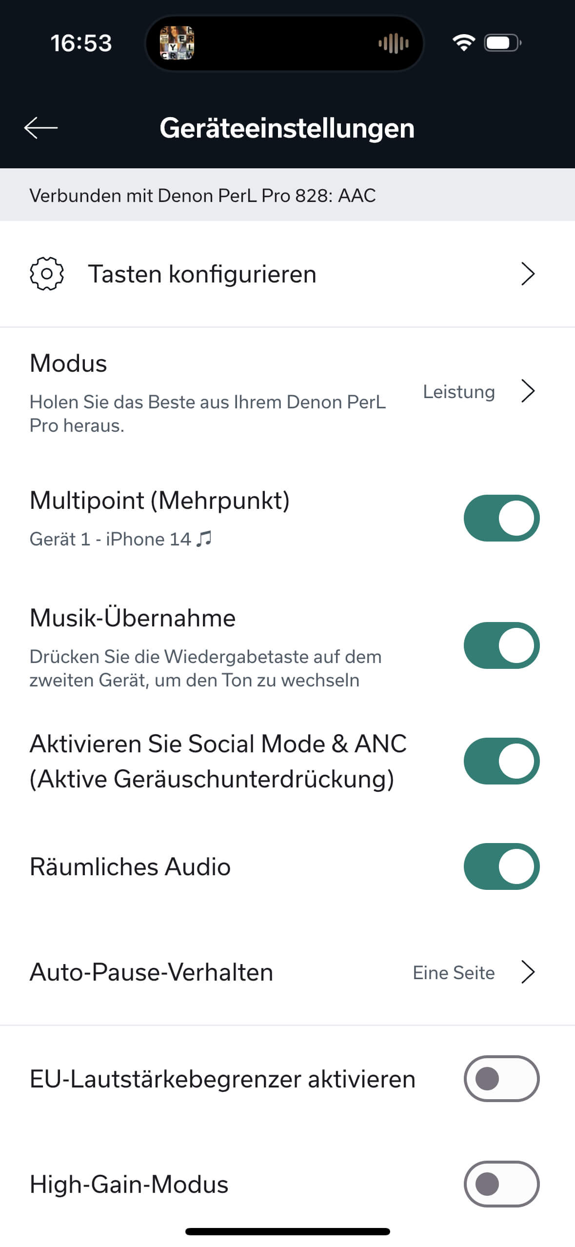 Denon PerL Pro App 6