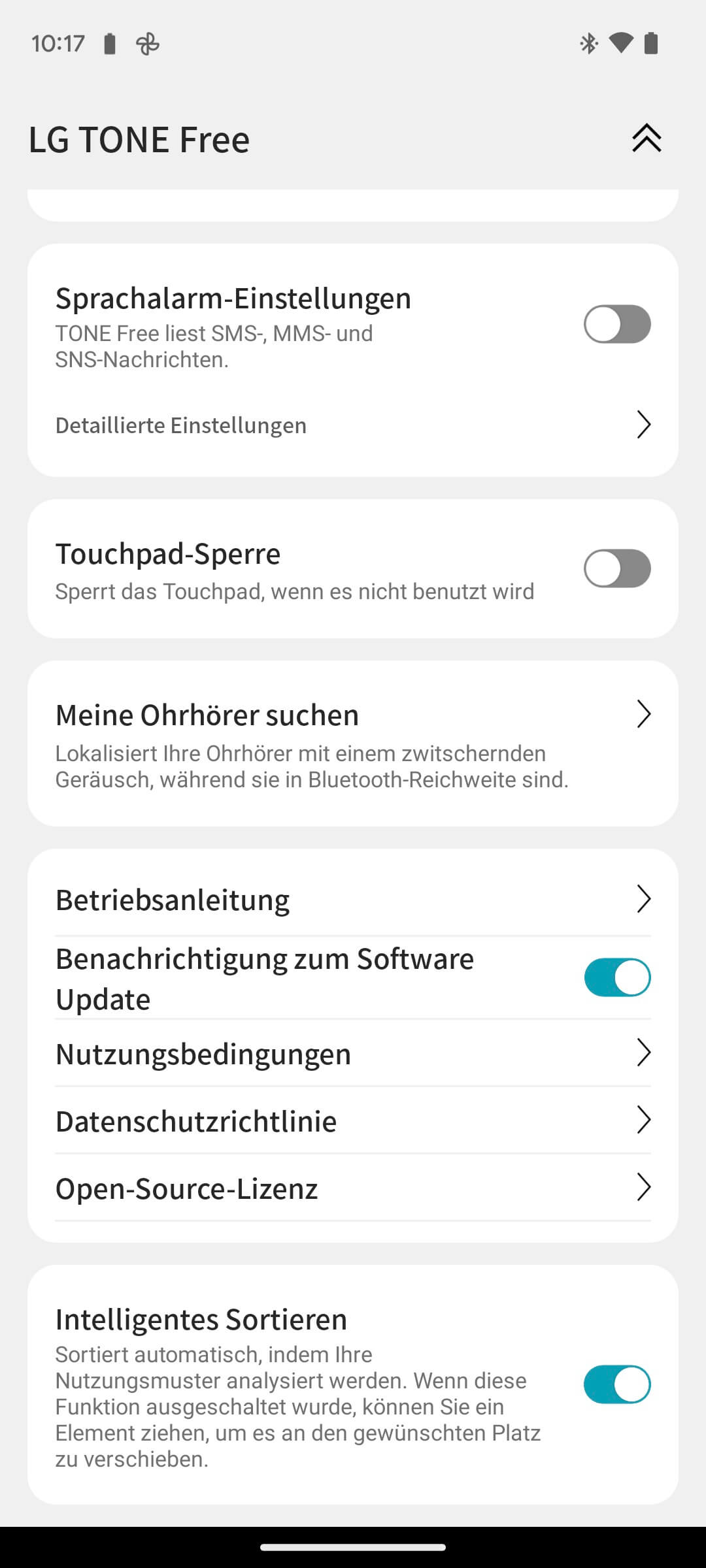 LG TONE Free Fit DTF7Q TONE Free App 5