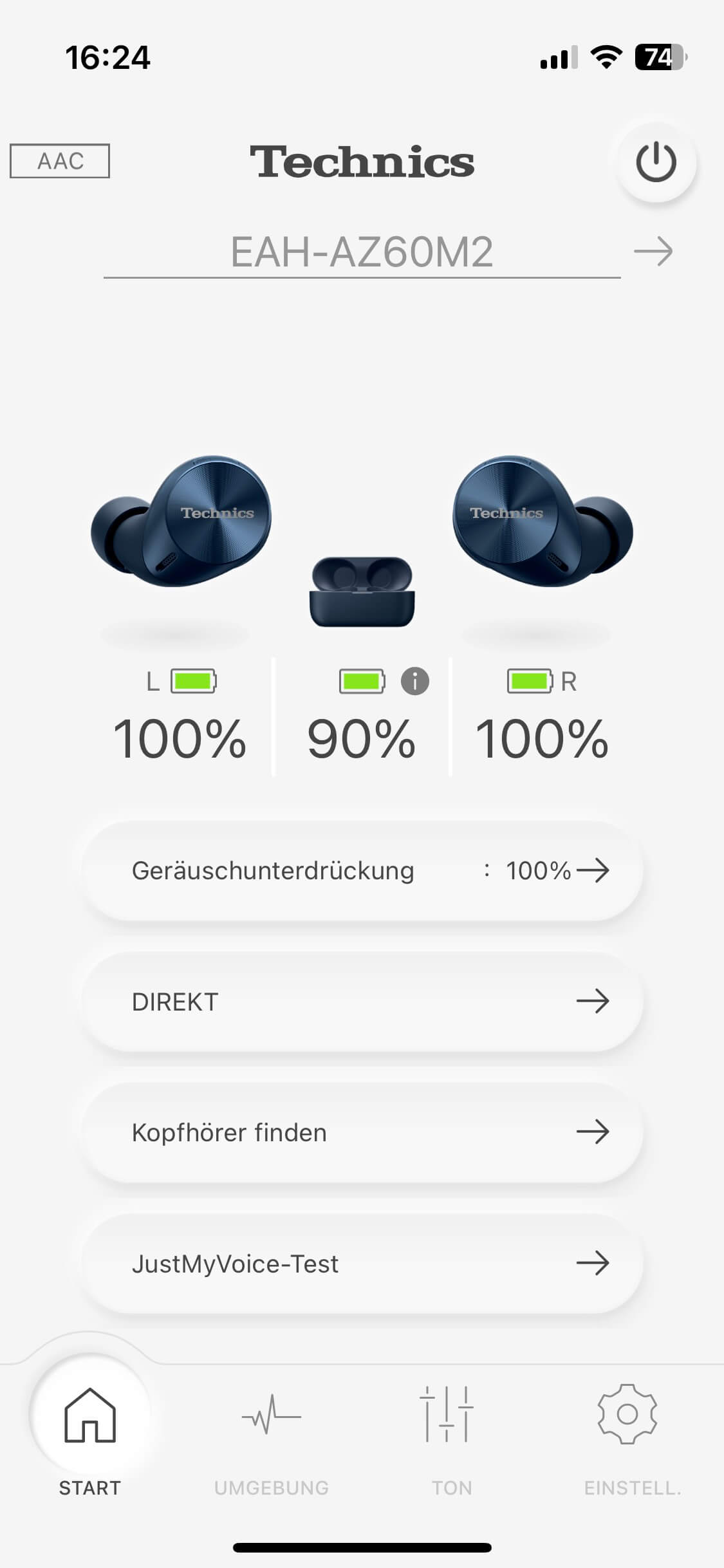 Technics EAH-AZ60M2 App Connec