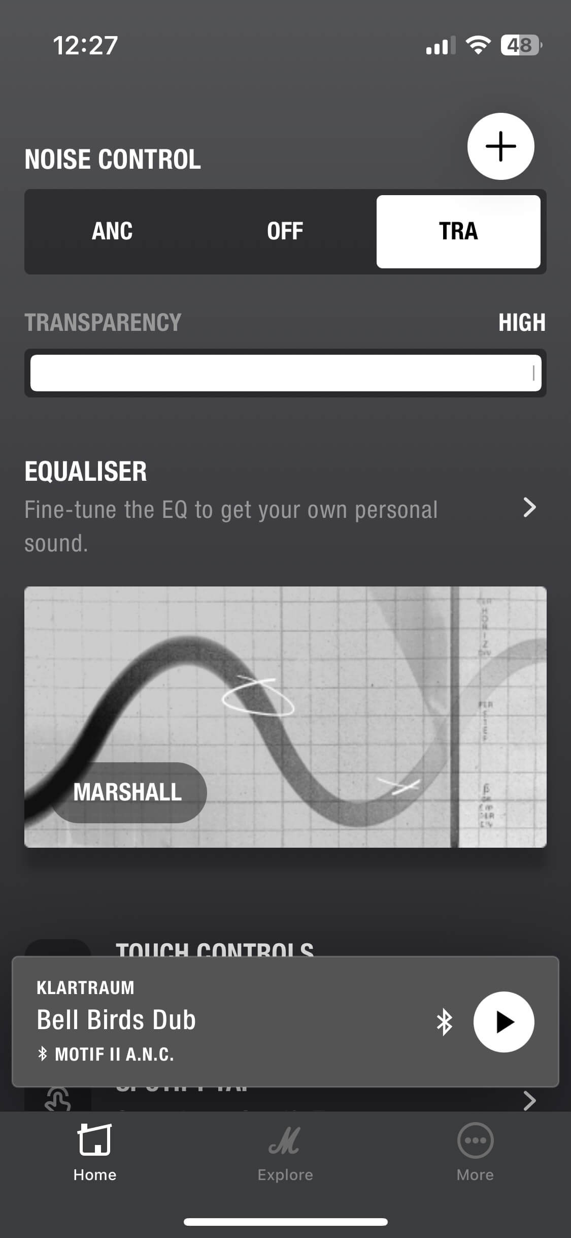 Marshall Motif II ANC App 2