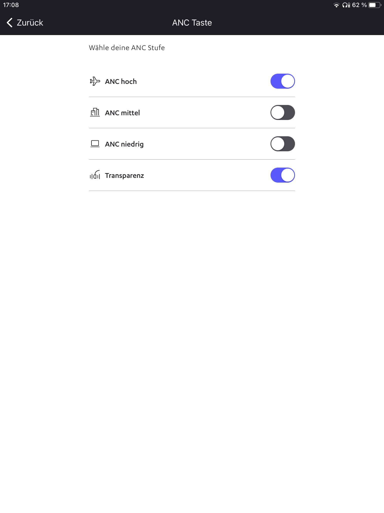 ANC-Taster_Teufel Headphone App