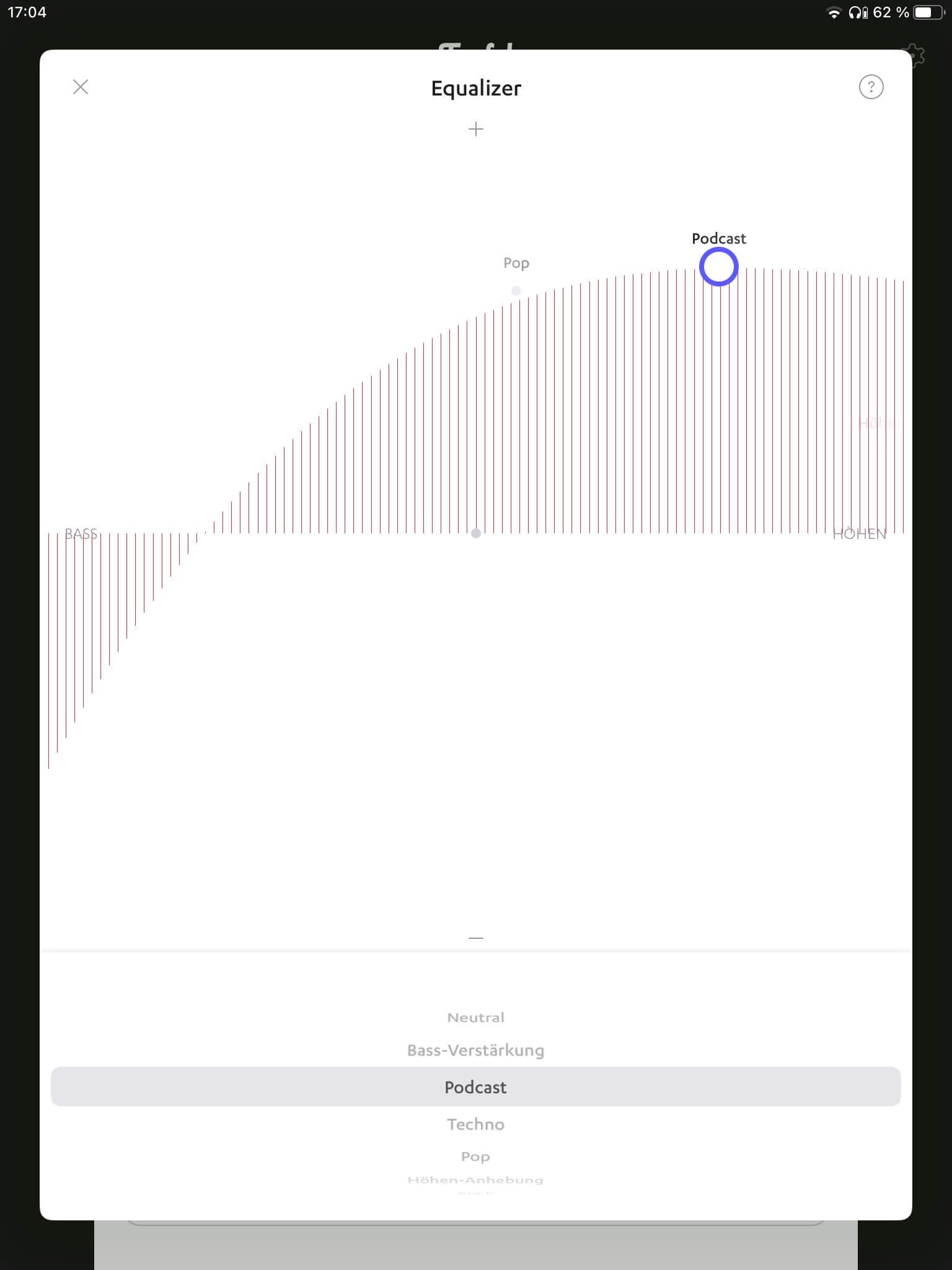 EQ II_Teufel Headphone App