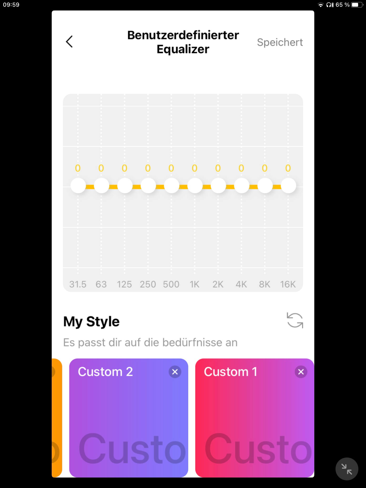 Klangregelung III_EarFun Audio App
