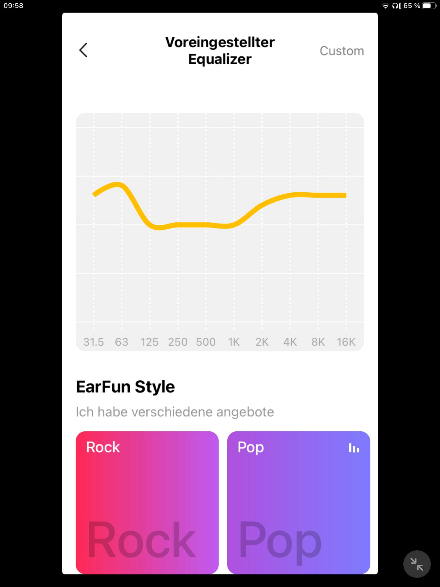 Klangregelung II_EarFun Audio App
