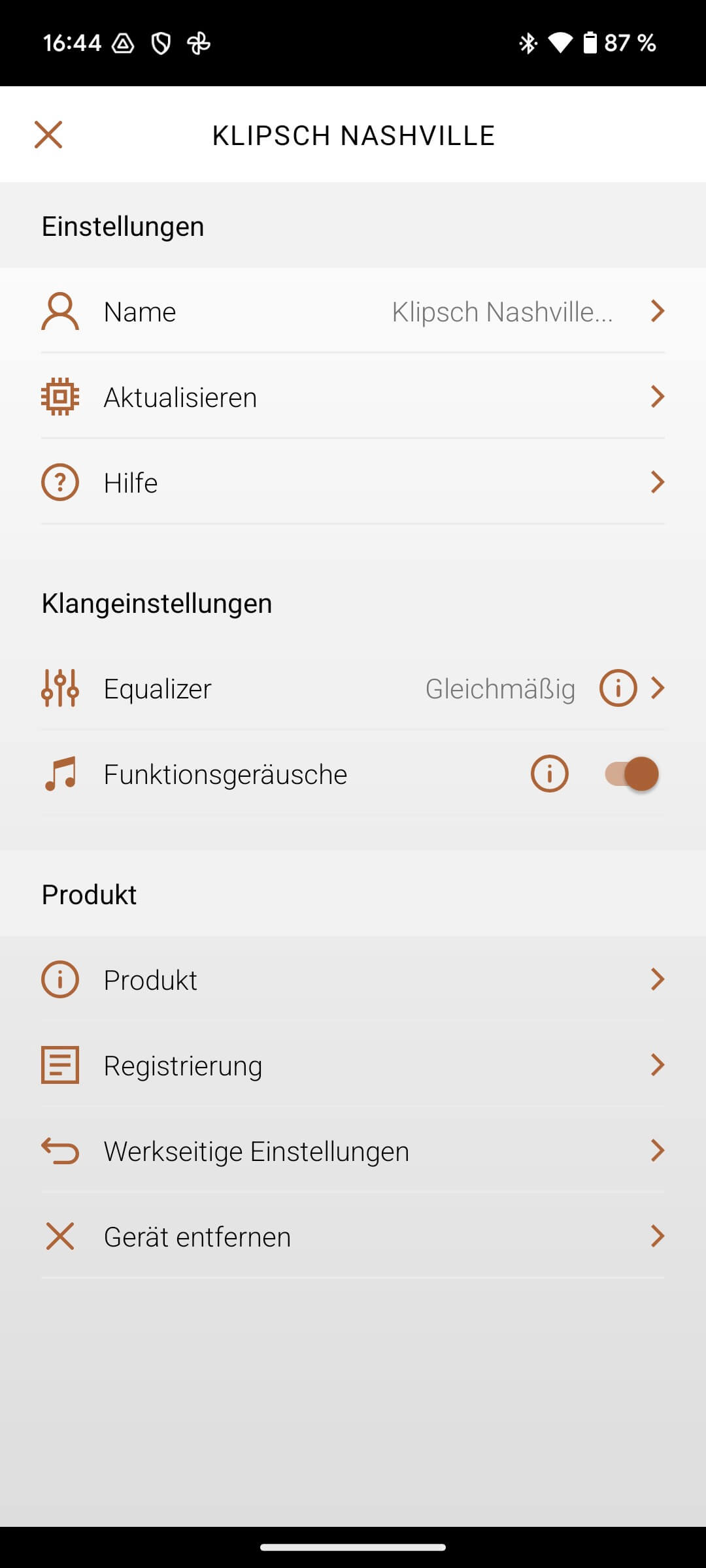 Klipsch Nashville App 3