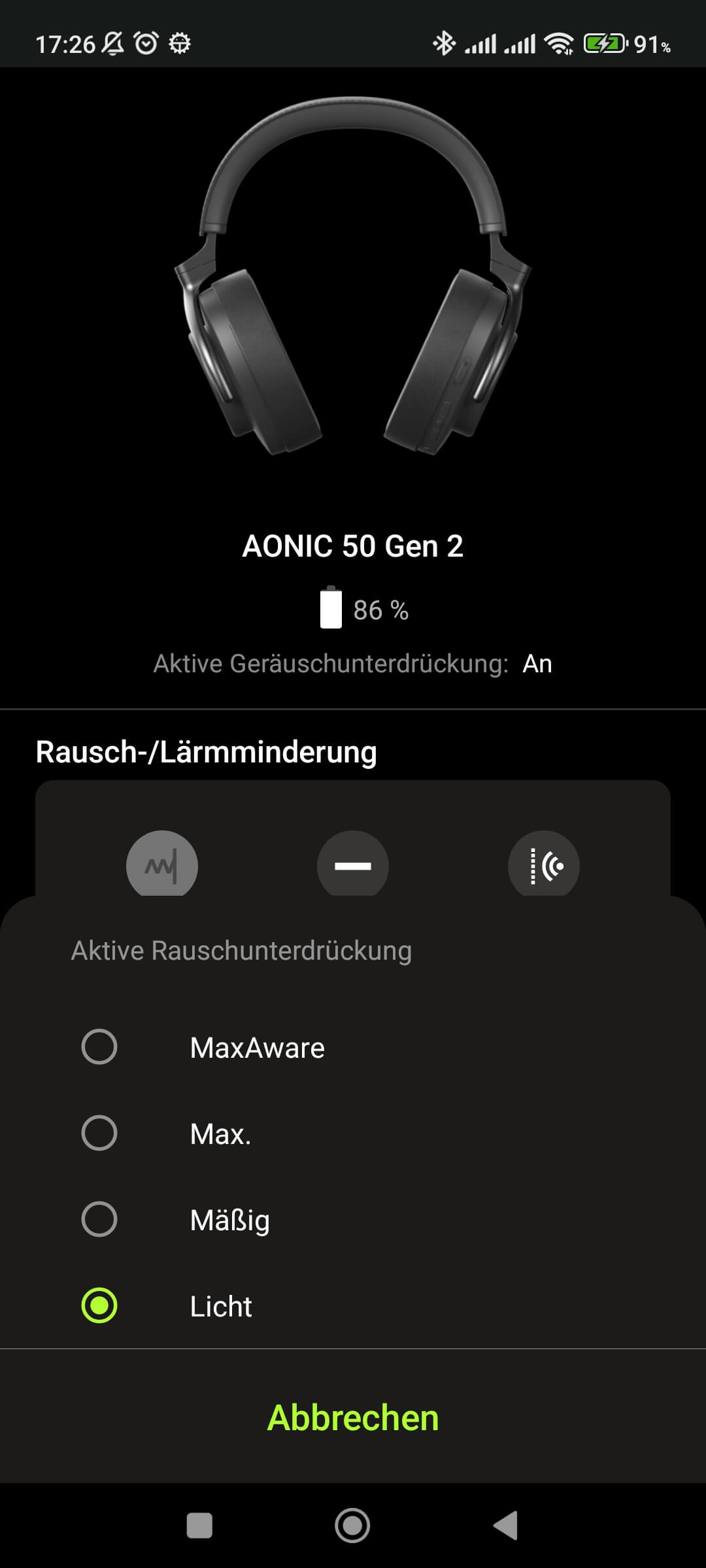 Shure AONIC 50 Gen2 App 2