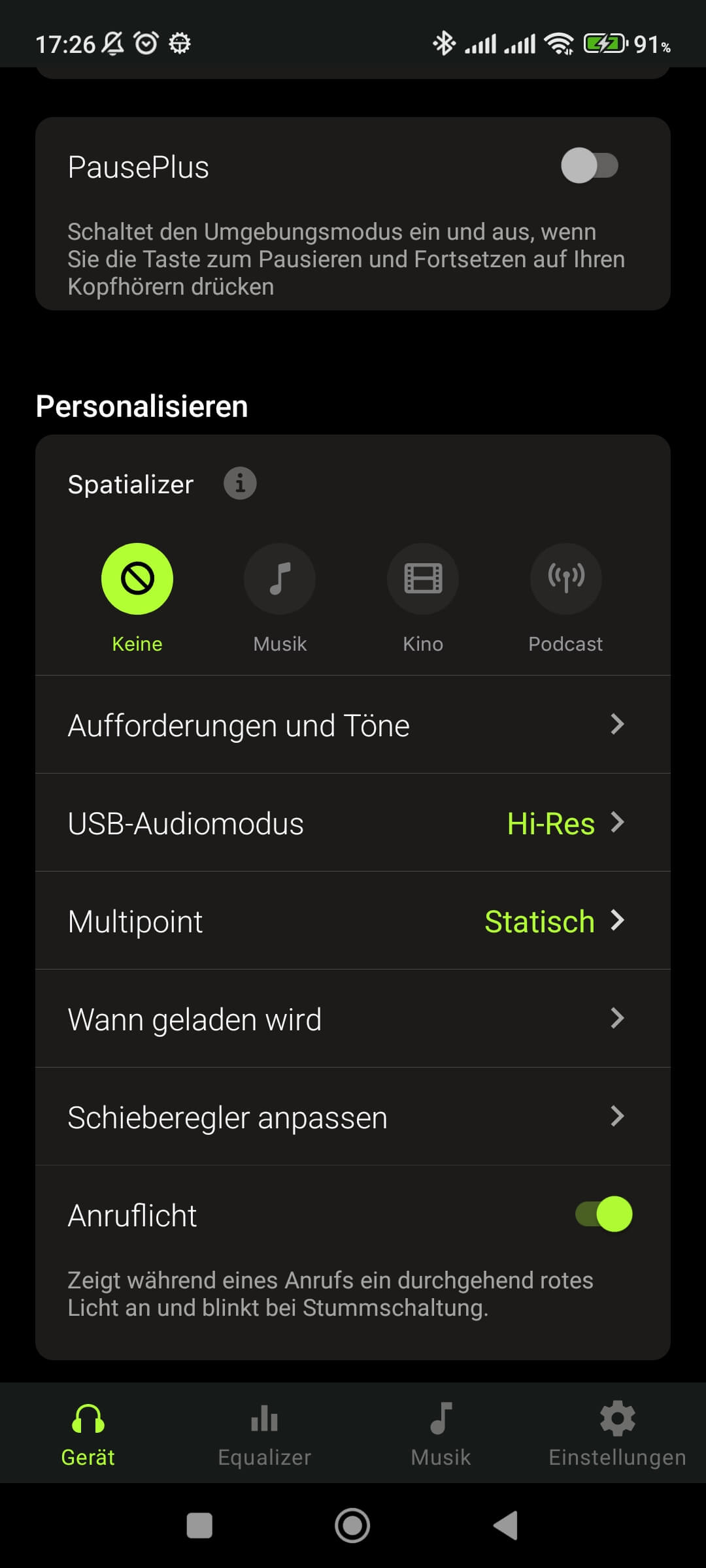 Shure AONIC 50 Gen2 App 3