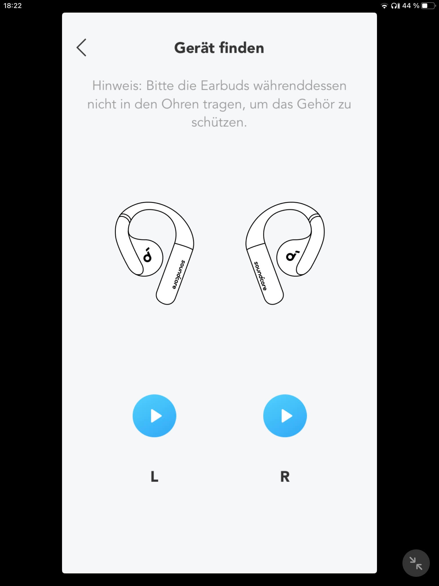 Suchfunktion_Soundcore App AeroFit