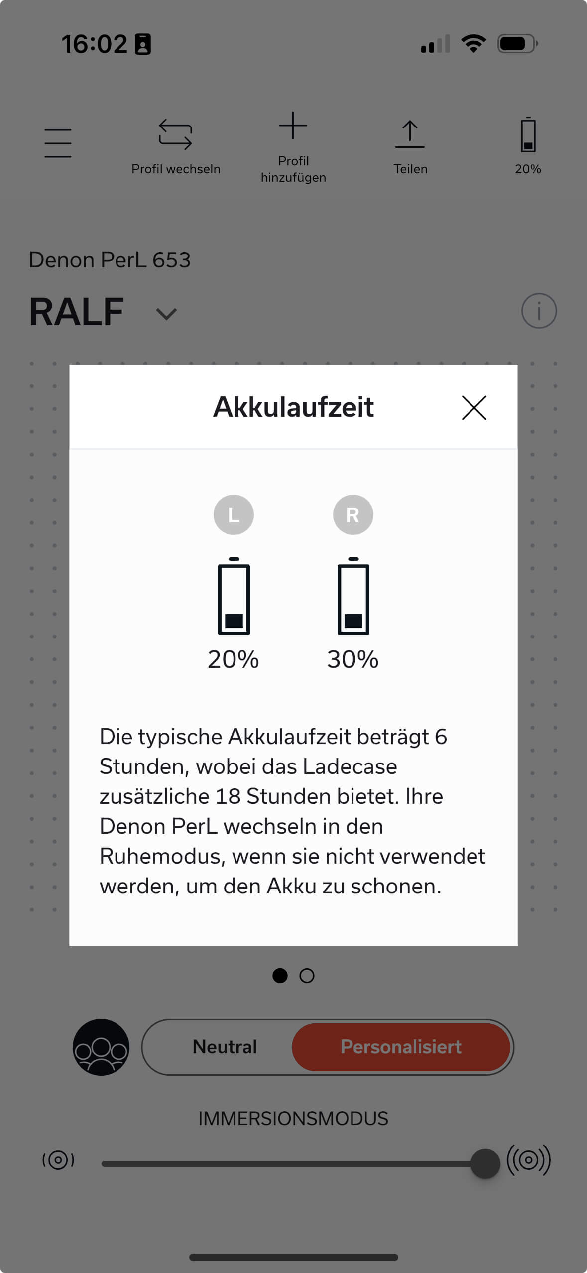 Denon PerL App 10