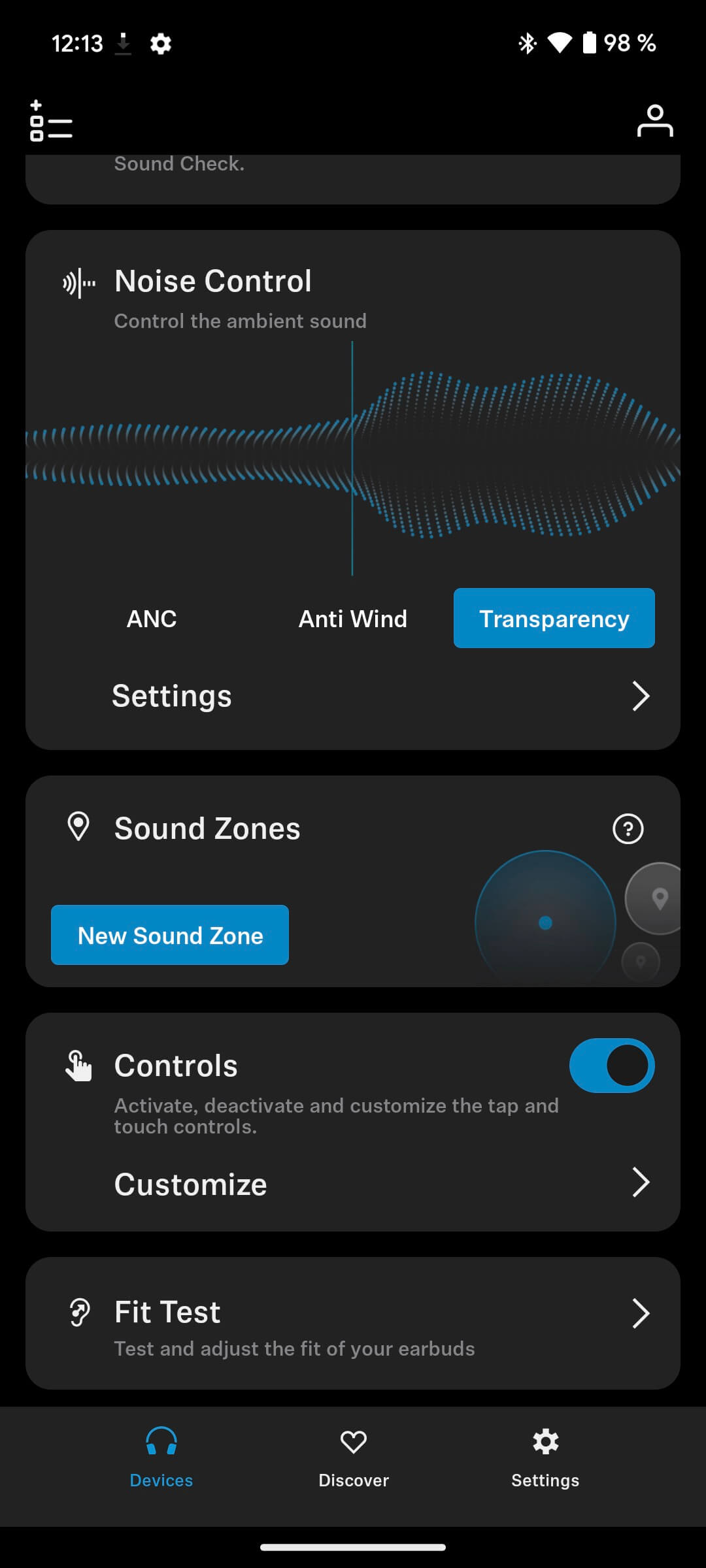 Sennheiser Momentum Sport Smart Control App 3