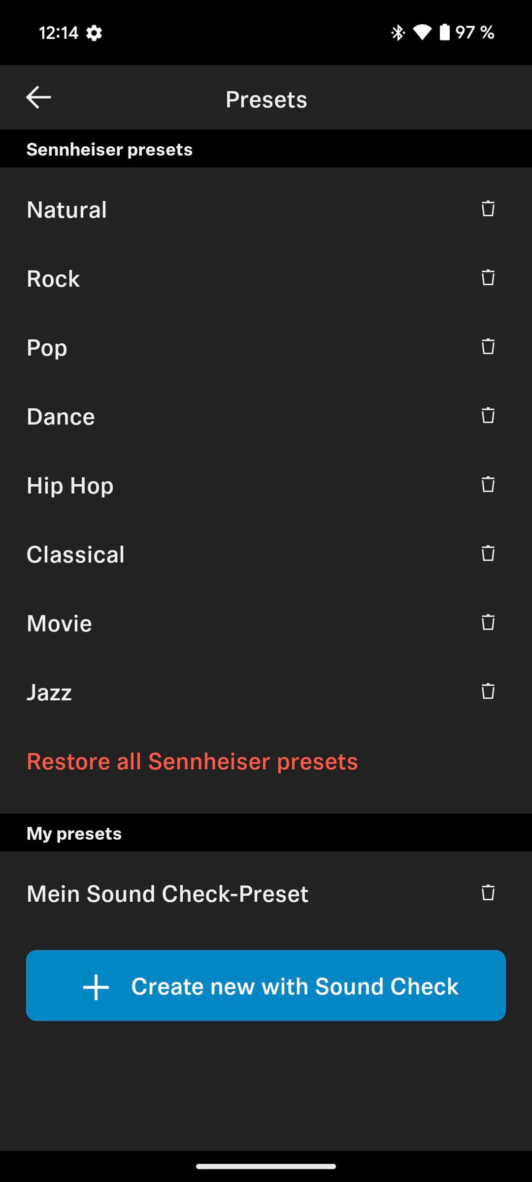 Sennheiser Momentum Sport Smart Control App 6
