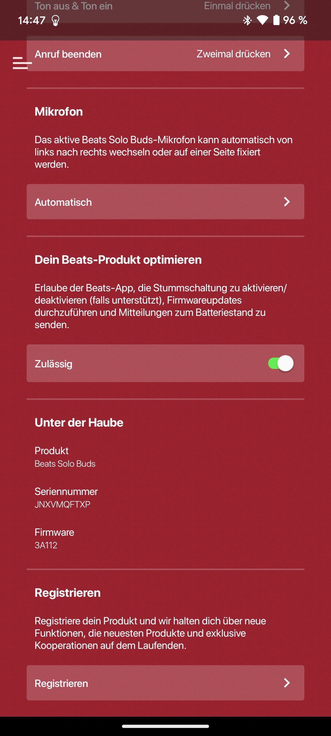 Beats Solo Buds App03