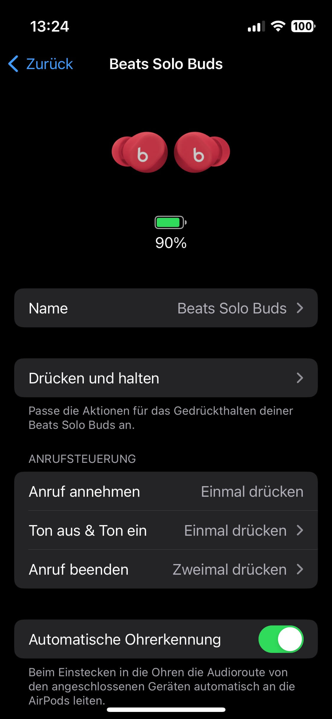 Beats Solo Buds iOS 1