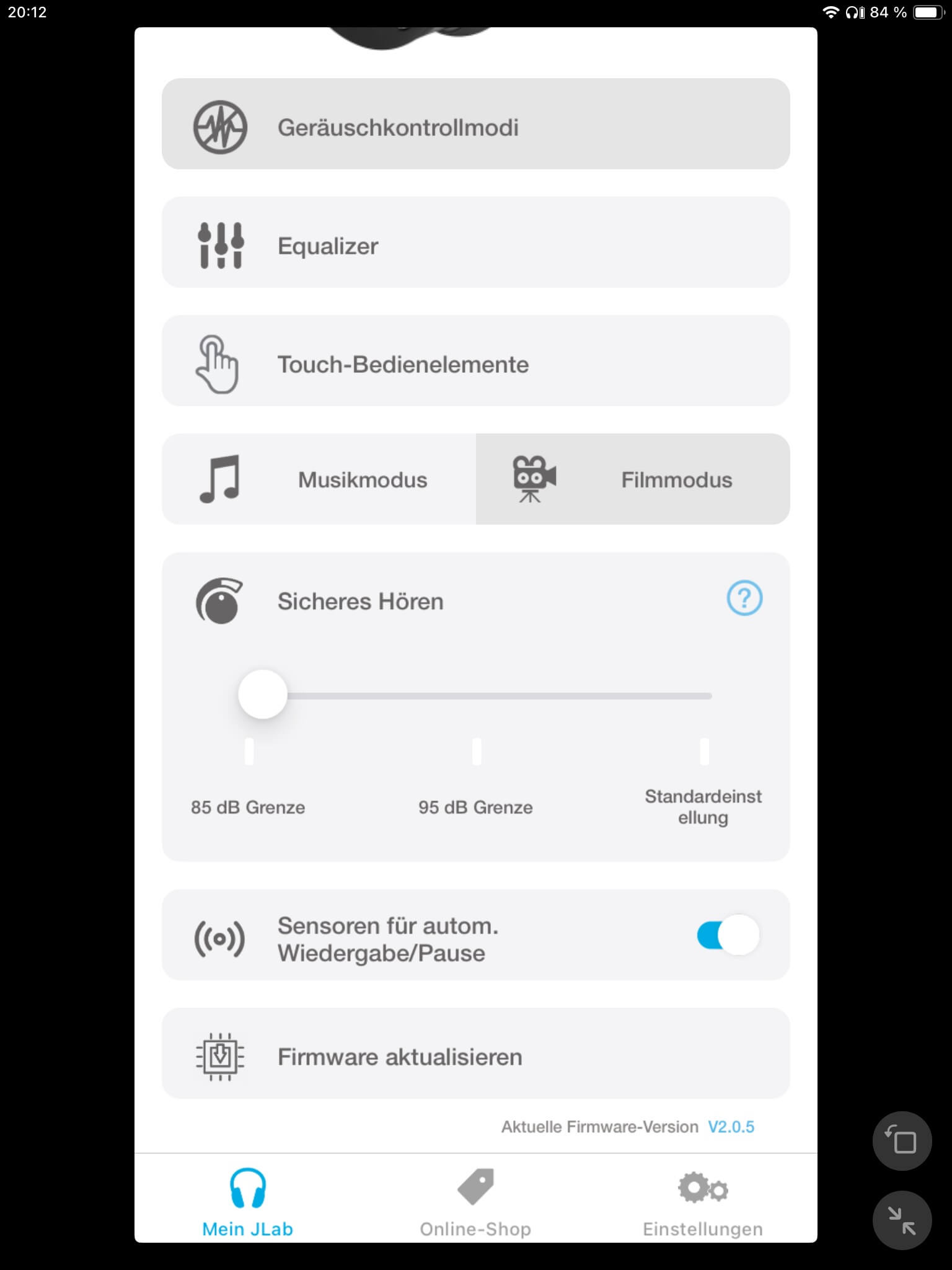 Gehoerschutz_JLab App
