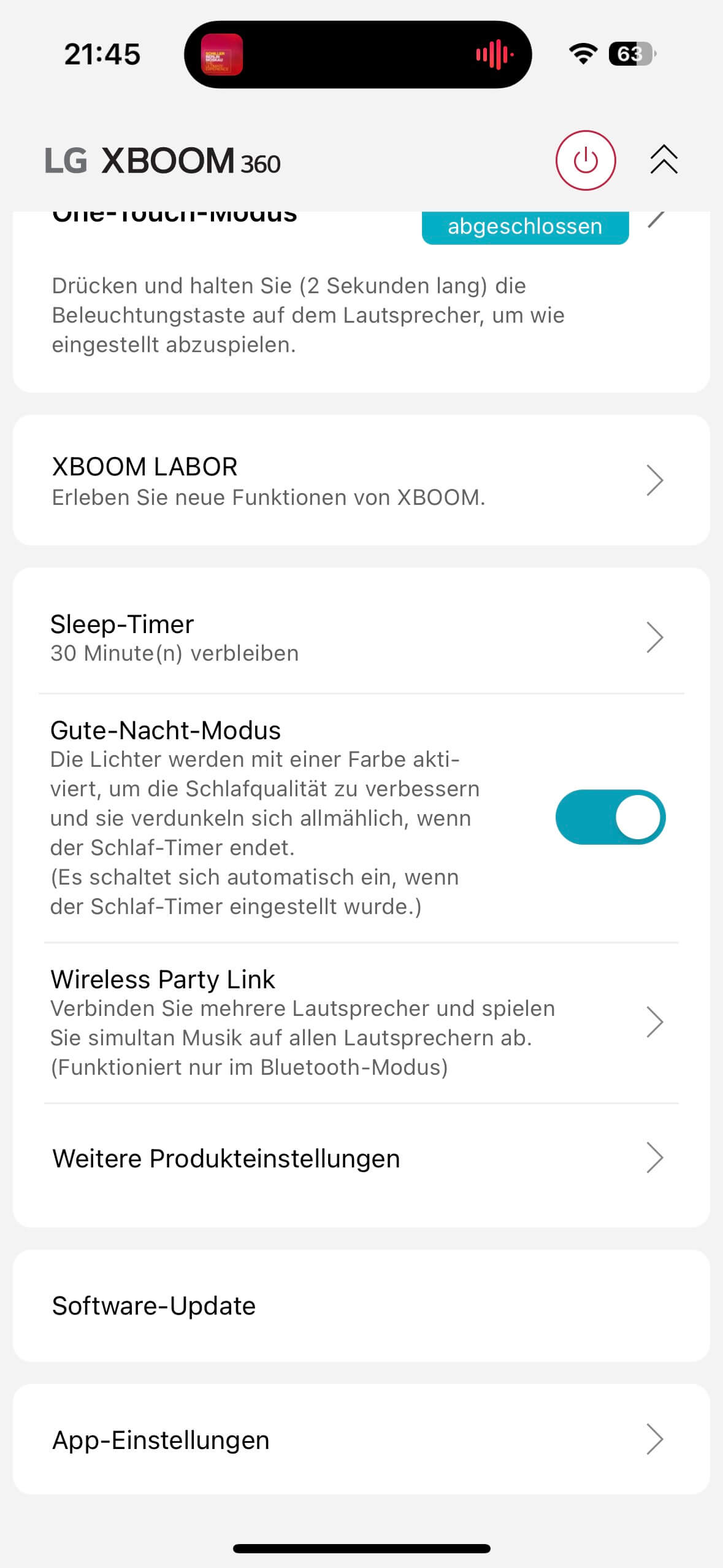 LG XBOOM 360 DXO2T App
