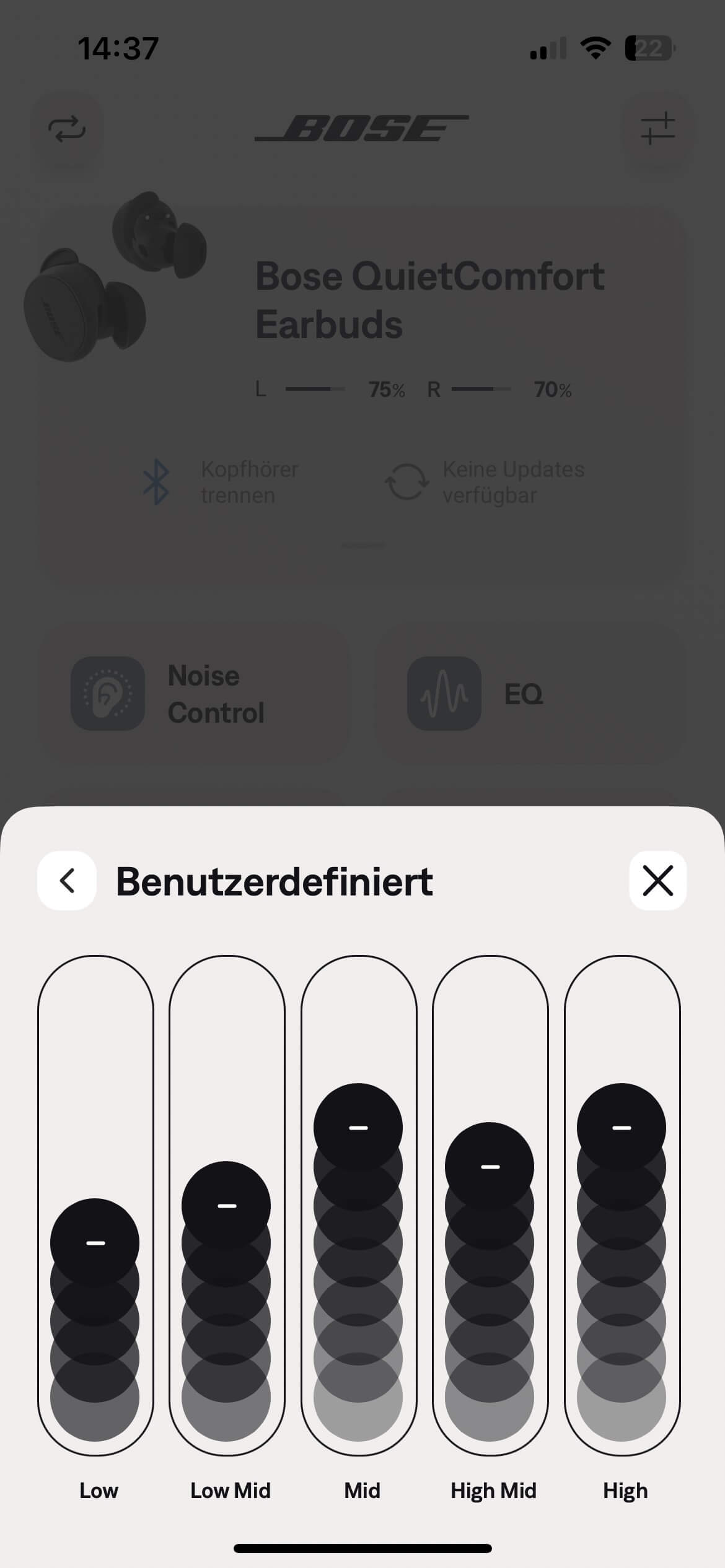 Bose QuietComfort Earbuds 2024 App