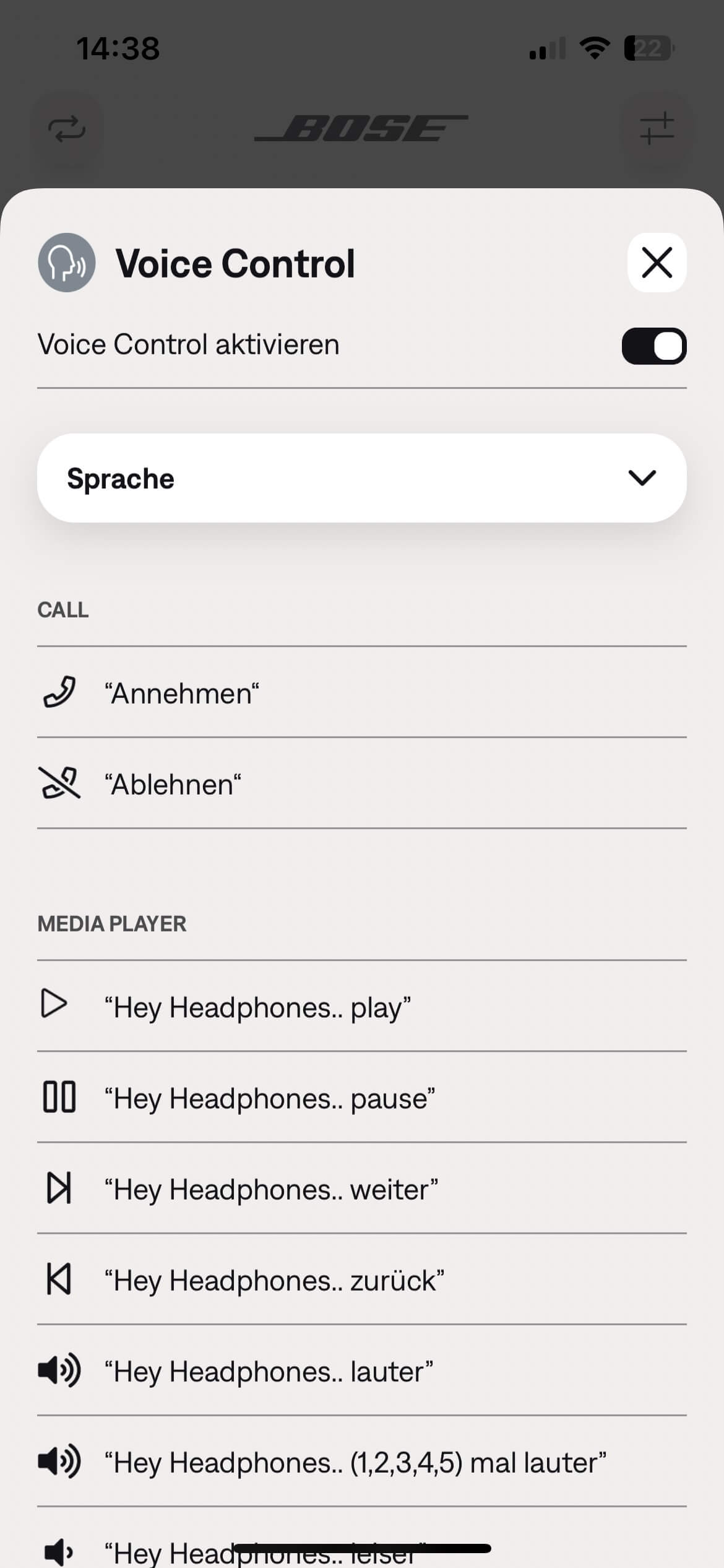 Bose QuietComfort Earbuds 2024 App