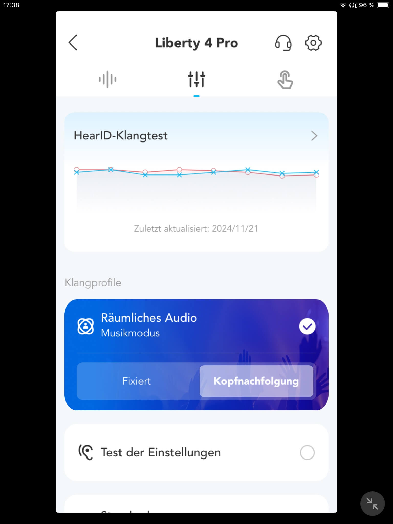 Klangregelung I_Soundcore App