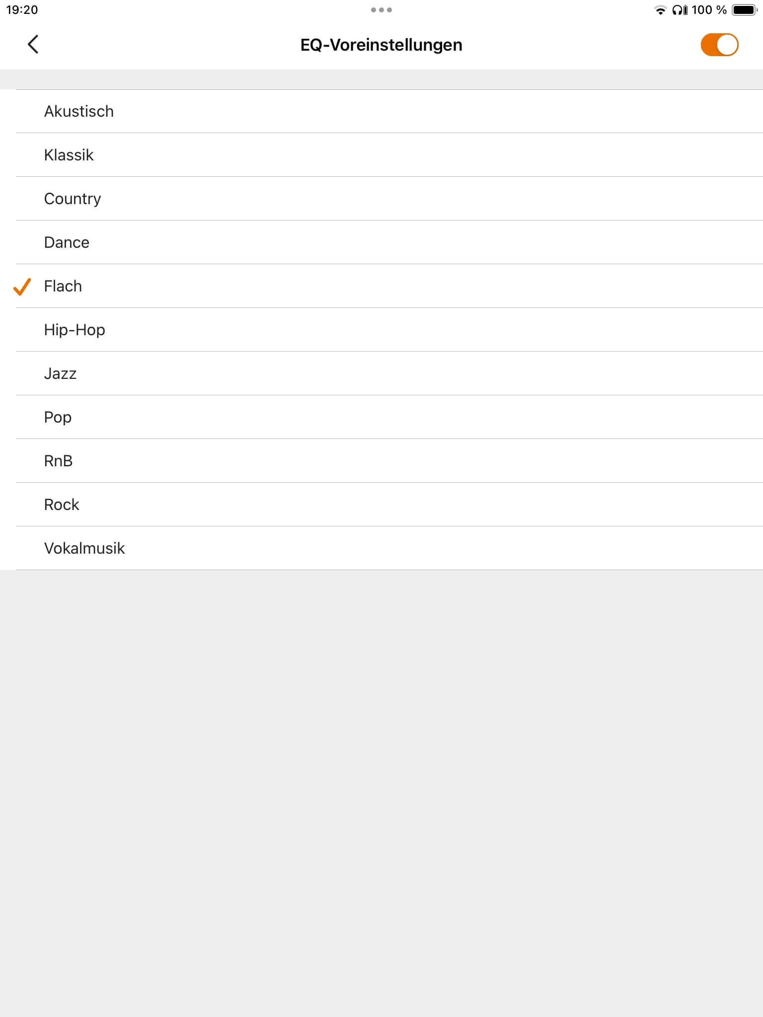 Creative Outlier Go Klanganpassung_Creative App