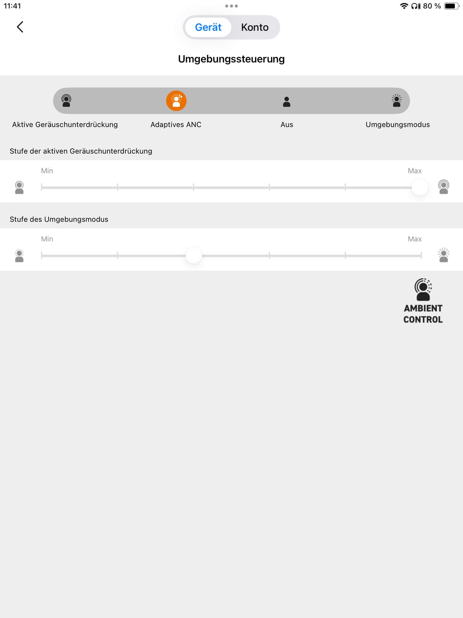 Adaptives ANC_Creative App
