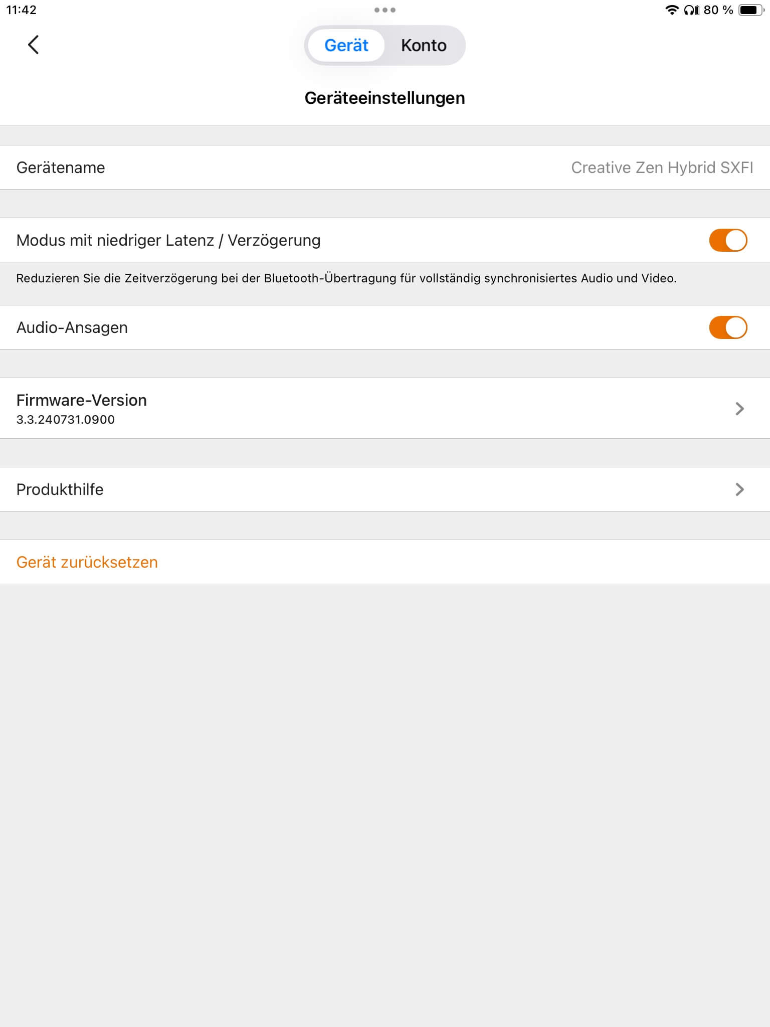 Einstellungen_Creative App
