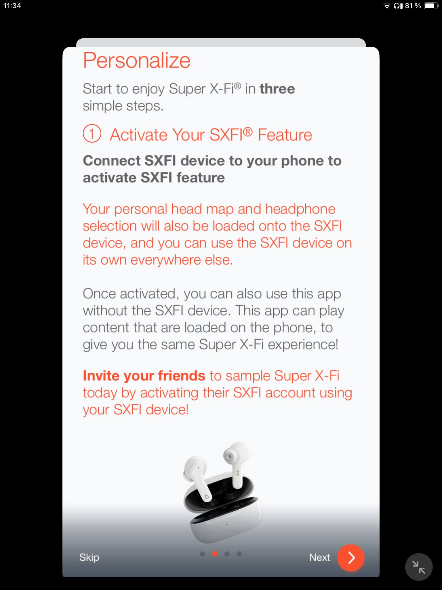SXFI III_SXFI App